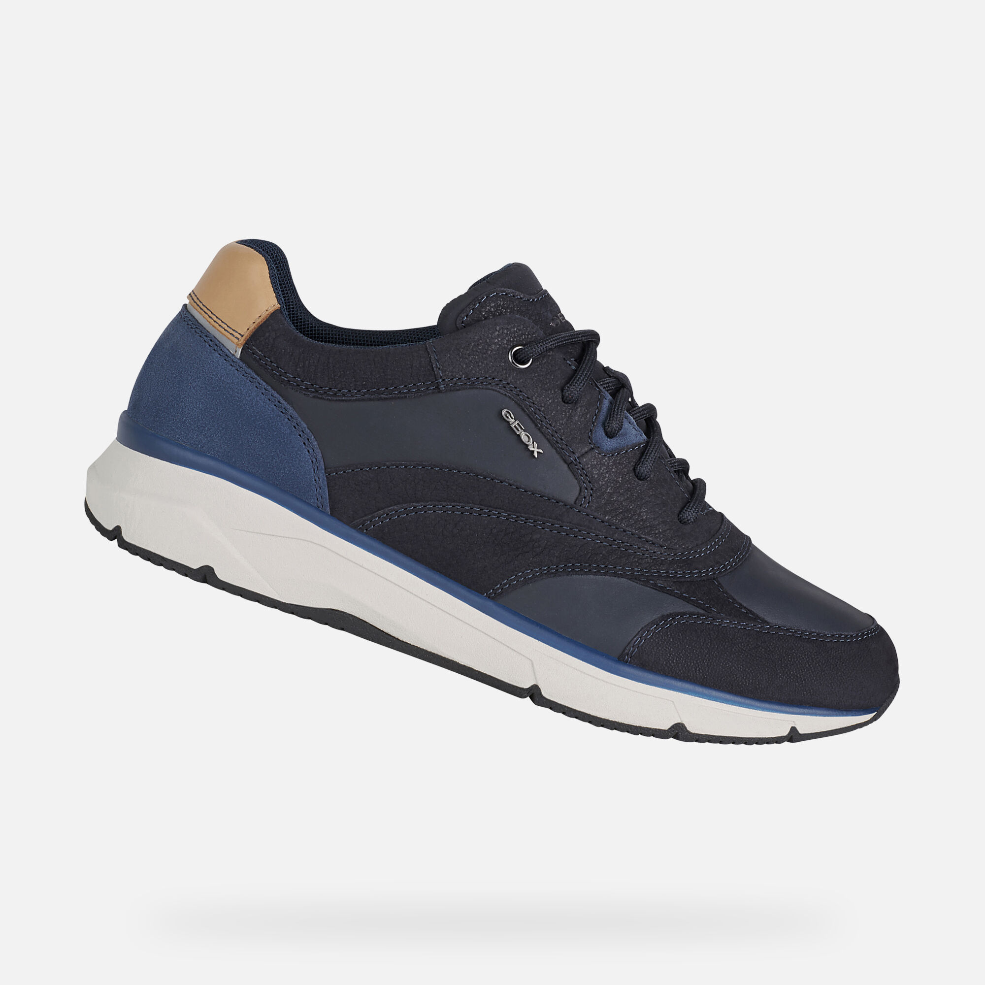 Geox® RADENTE Man: Navy blue Sneakers 