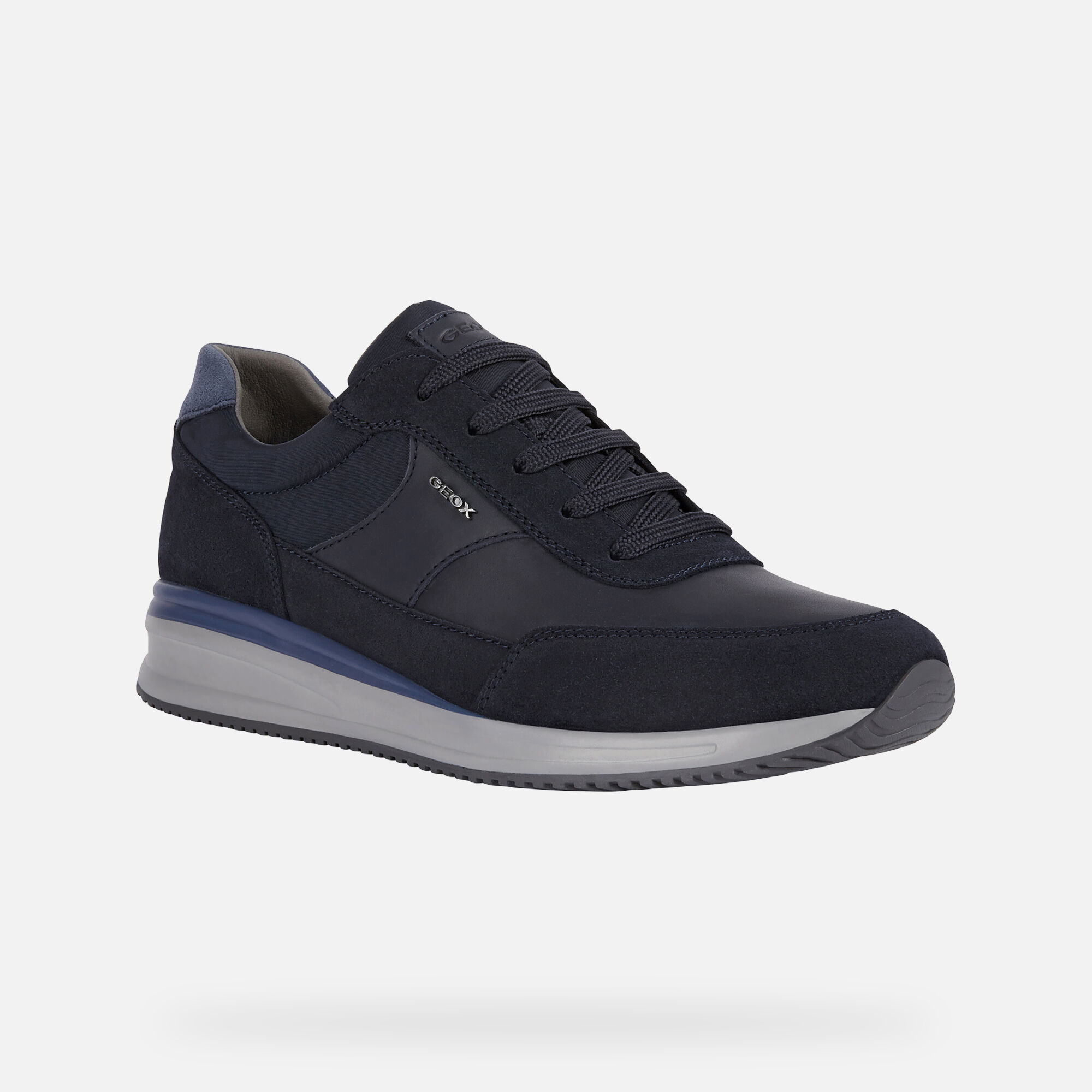 Geox® DENNIE Man: Navy blue Sneakers 