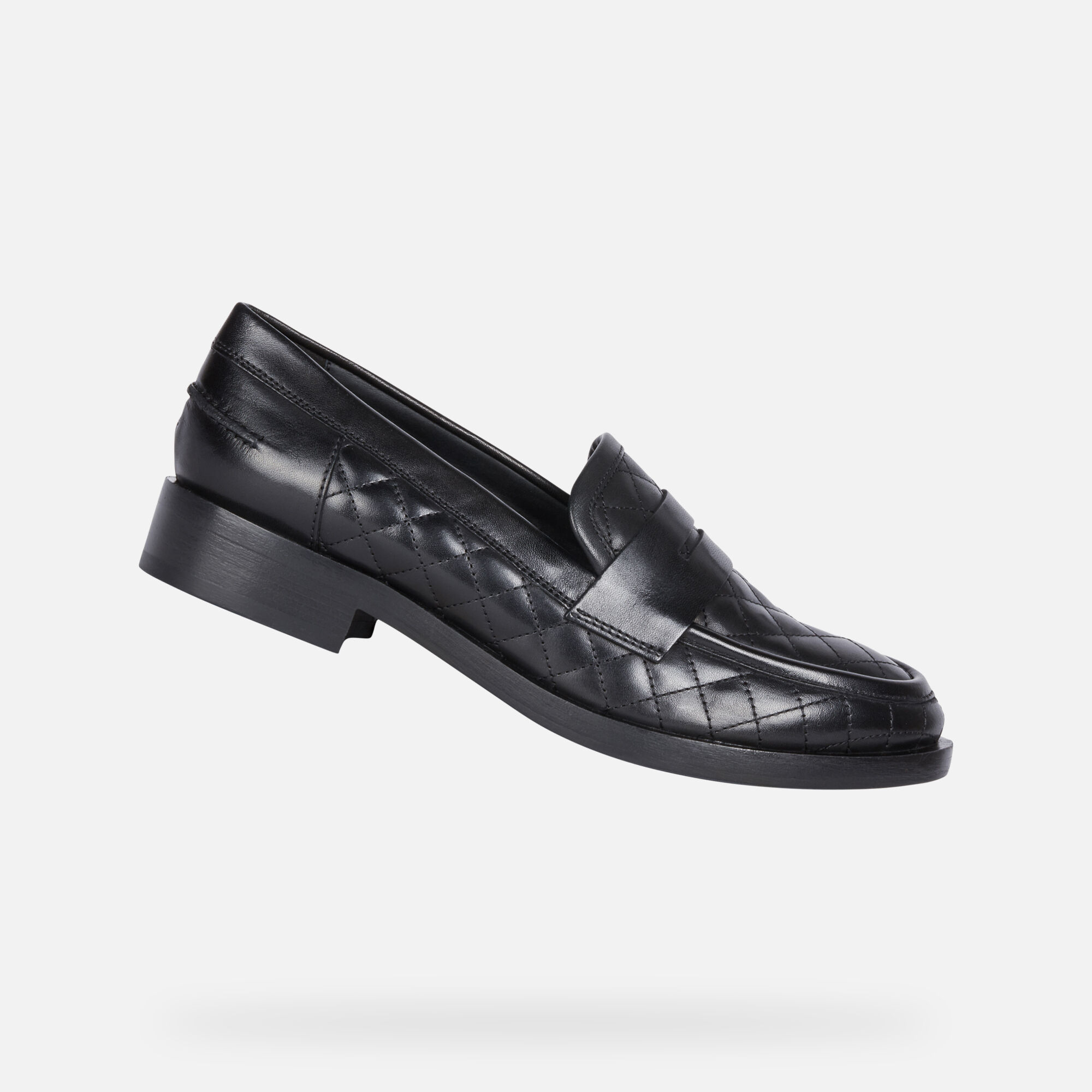 black and white loafers ladies