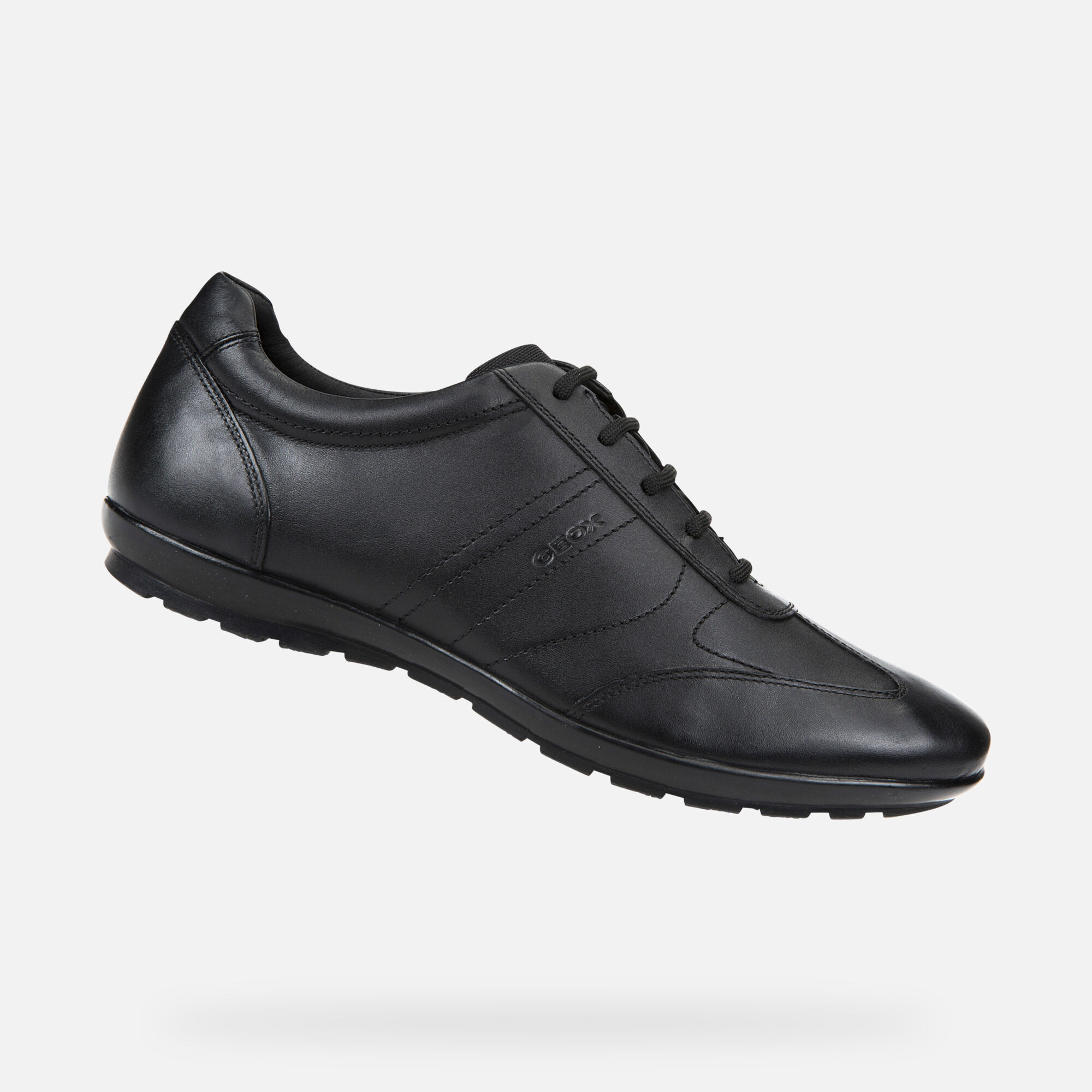 Geox UOMO SYMBOL Man: Black Shoes 