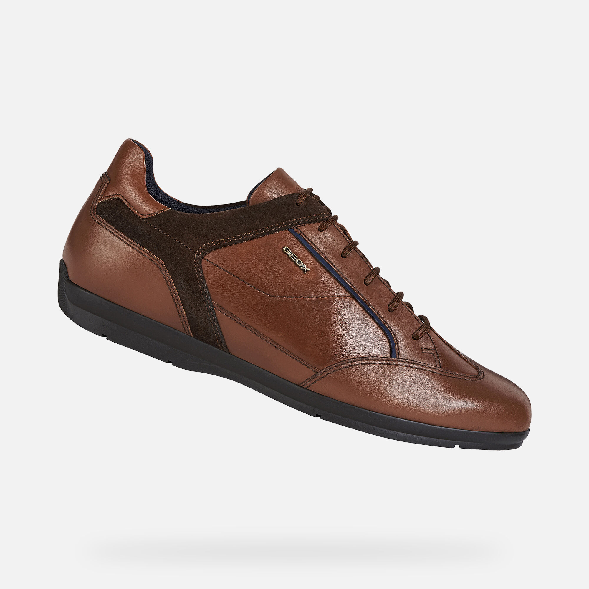 Geox ADRIEN Man: Cognac Shoes | Geox 
