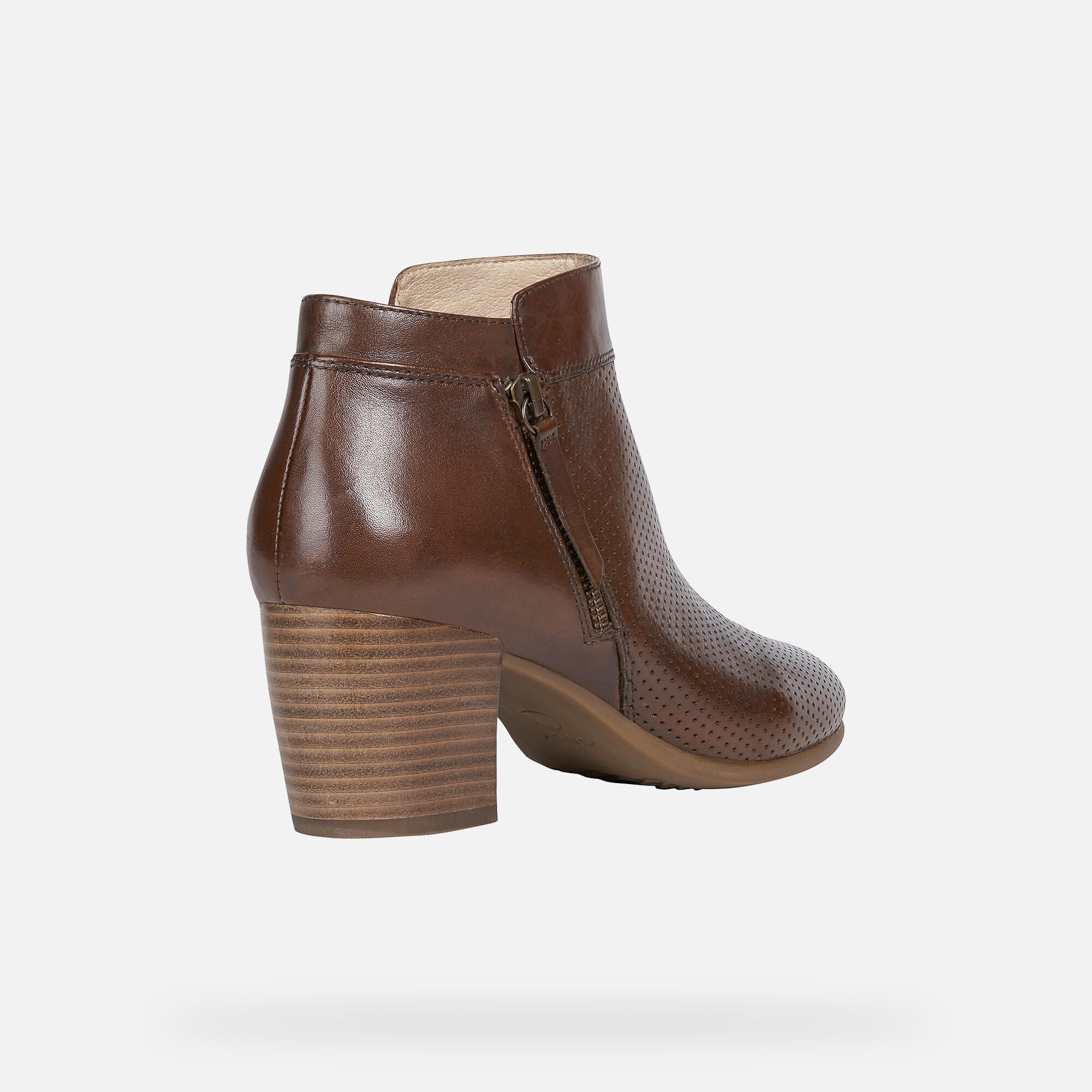 Geox NEW LUCINDA Woman: Chestnut Ankle 