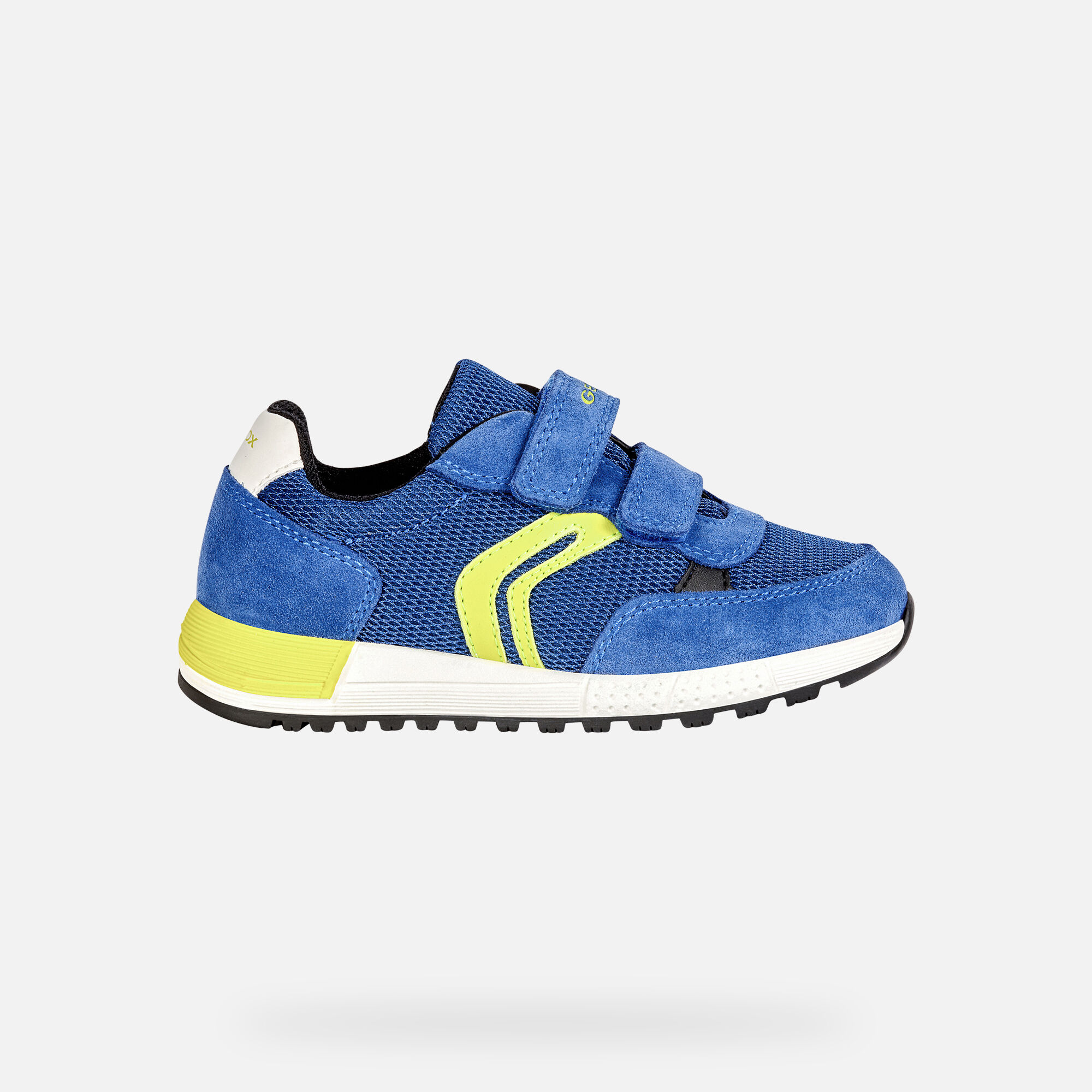 geox blue trainers