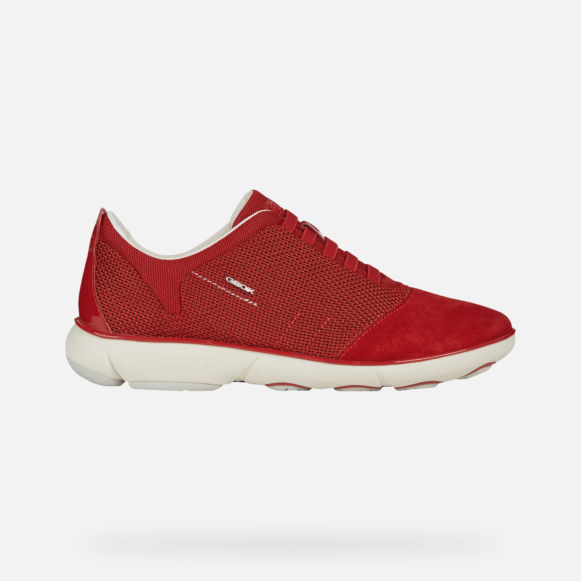 Geox NEBULA Woman: Red Sneakers | Geox 