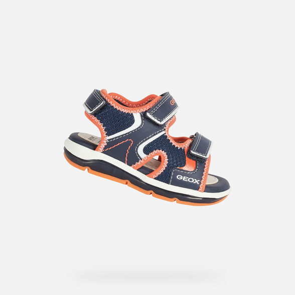 Geox Sandal Todo Bebe Garcon Sandales Bleu Marine Geox P E