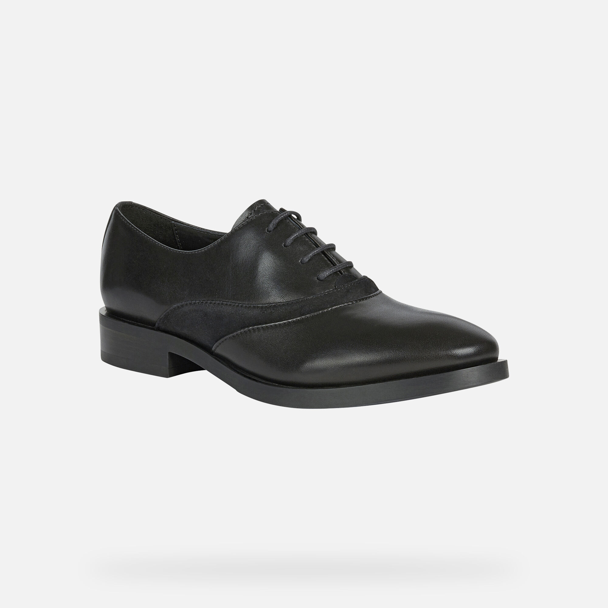 Geox® BROGUE Woman: Black Shoes | Geox 