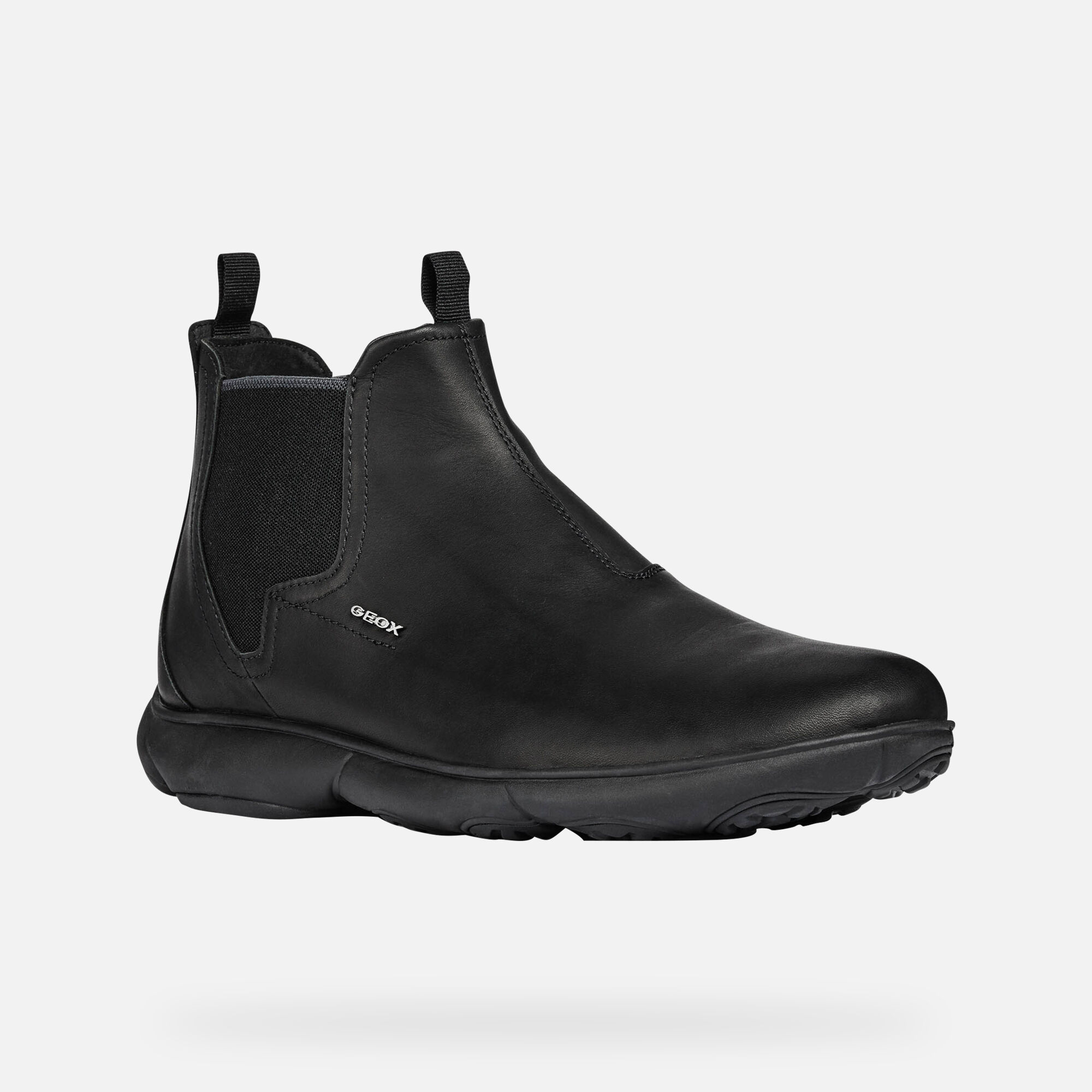 Geox NEBULA Man: Black Ankle Boots 
