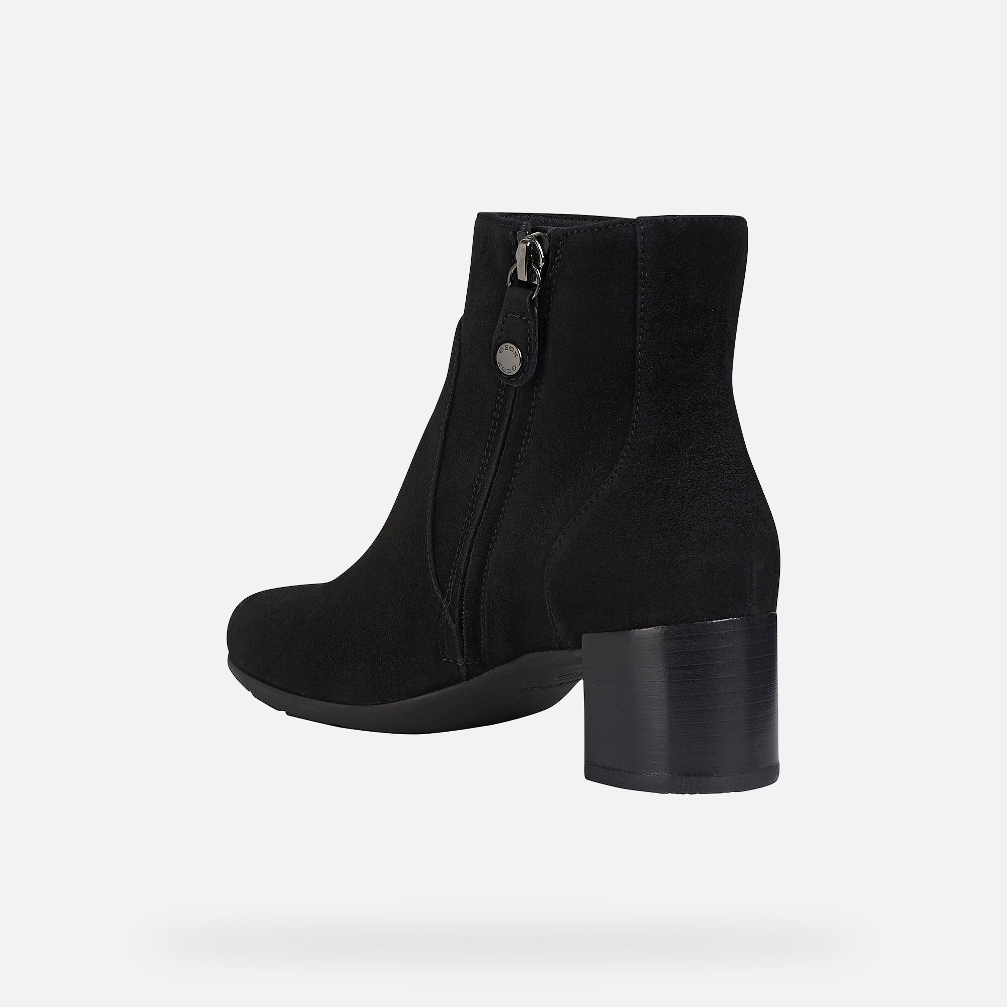 NEW ANNYA MID Woman: Black Ankle Boots 