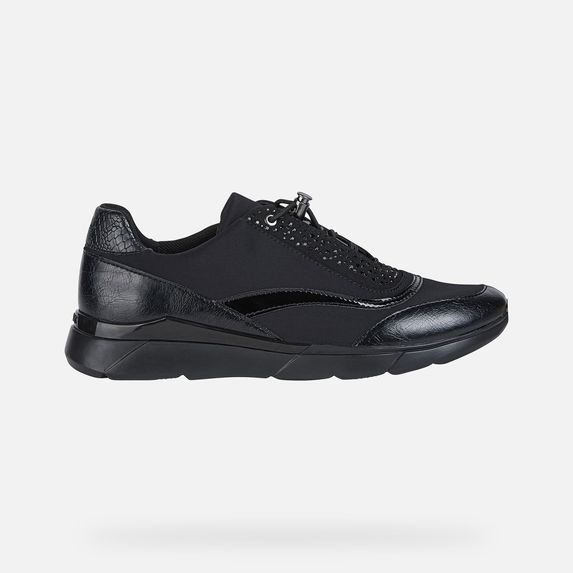 Geox HIVER Woman: Black Sneakers | Geox 