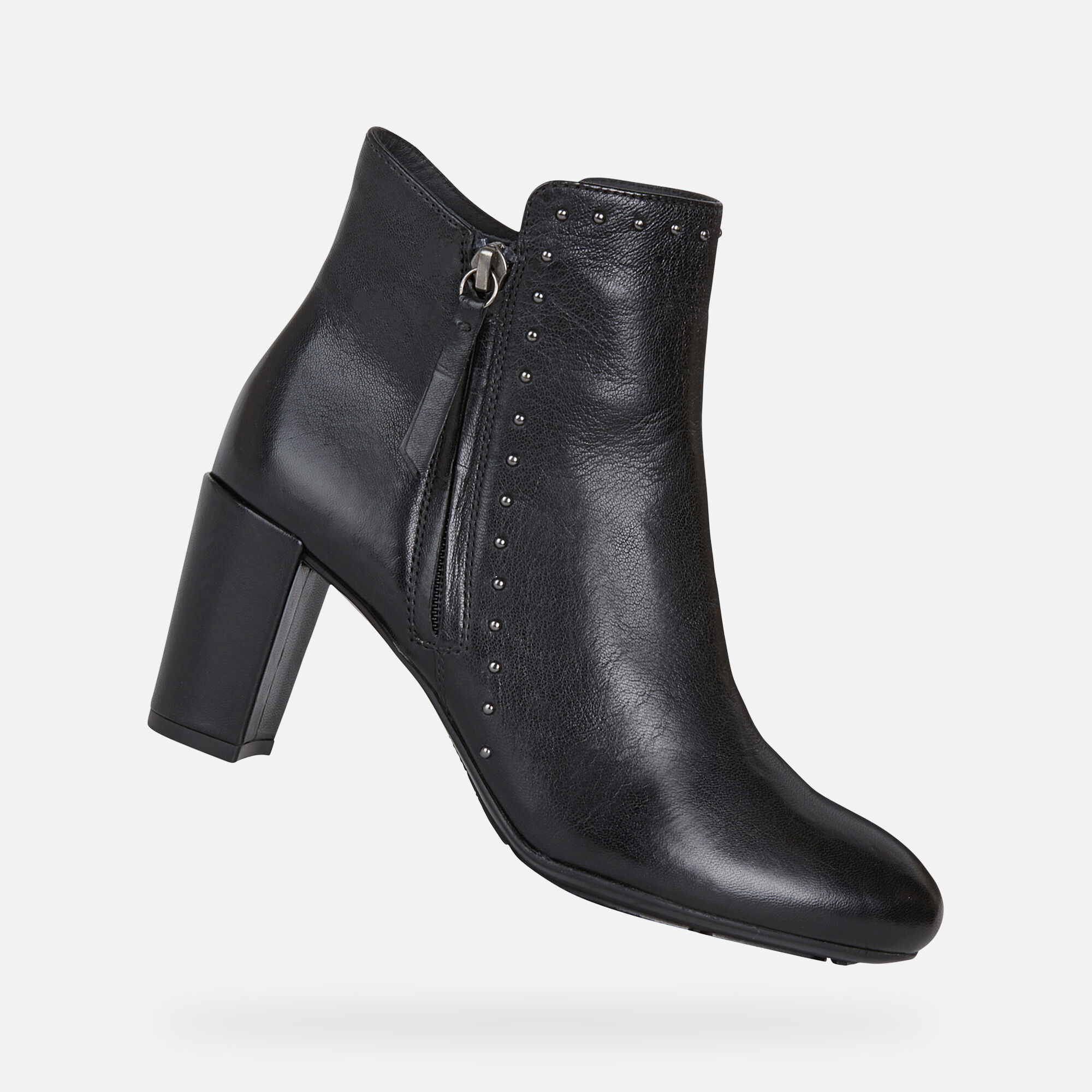Geox® LOISIA Woman: Black Ankle Boots 