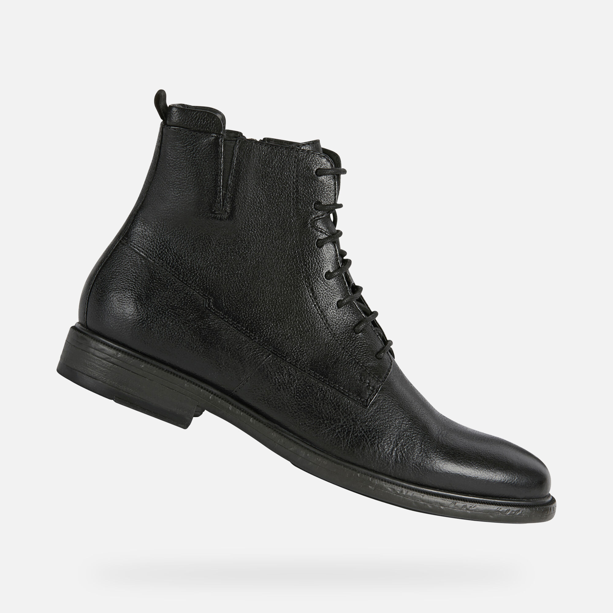 Geox® TERENCE Man: Black Ankle Boots 