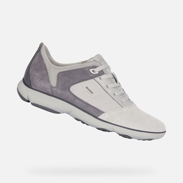 calorie Previs site Meer dan wat dan ook Geox® NEBULA Man: Grey and Light Grey Sneakers | Geox® Nebula