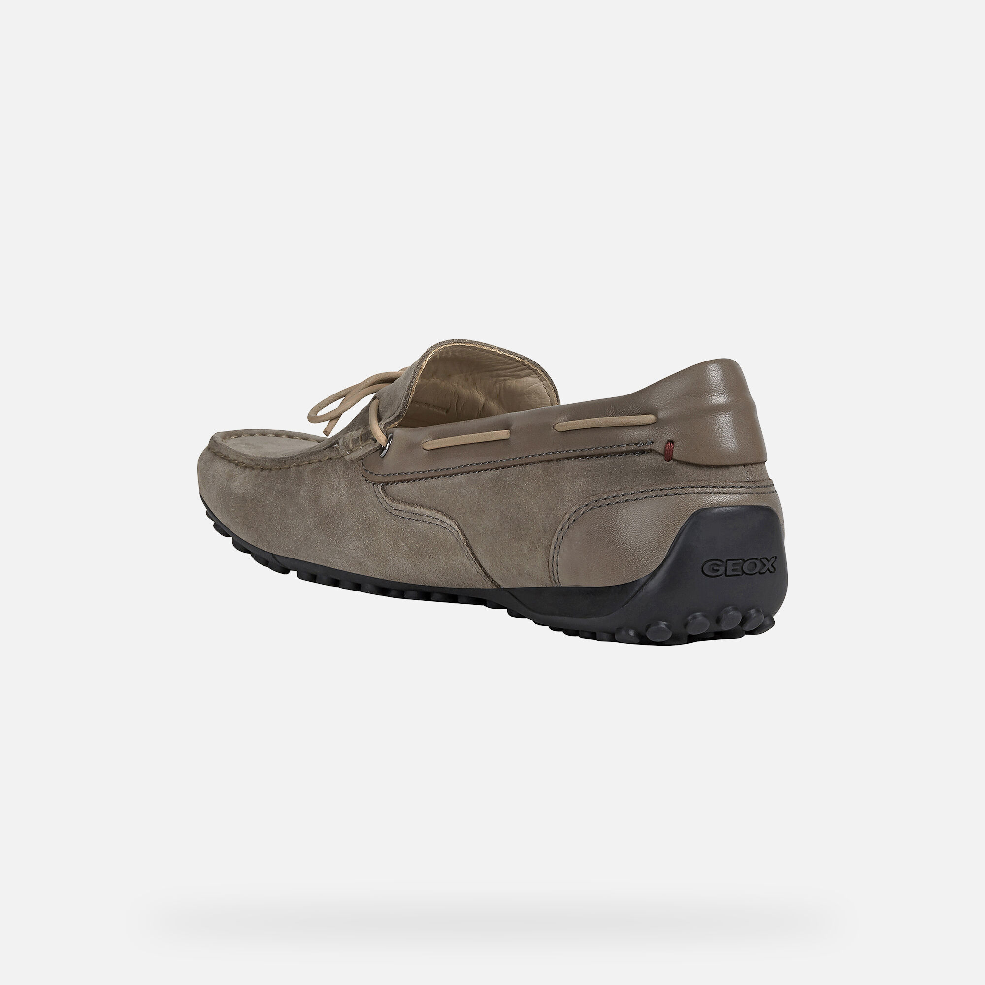 Geox SNAKE Man Taupe Loafers | Geox 