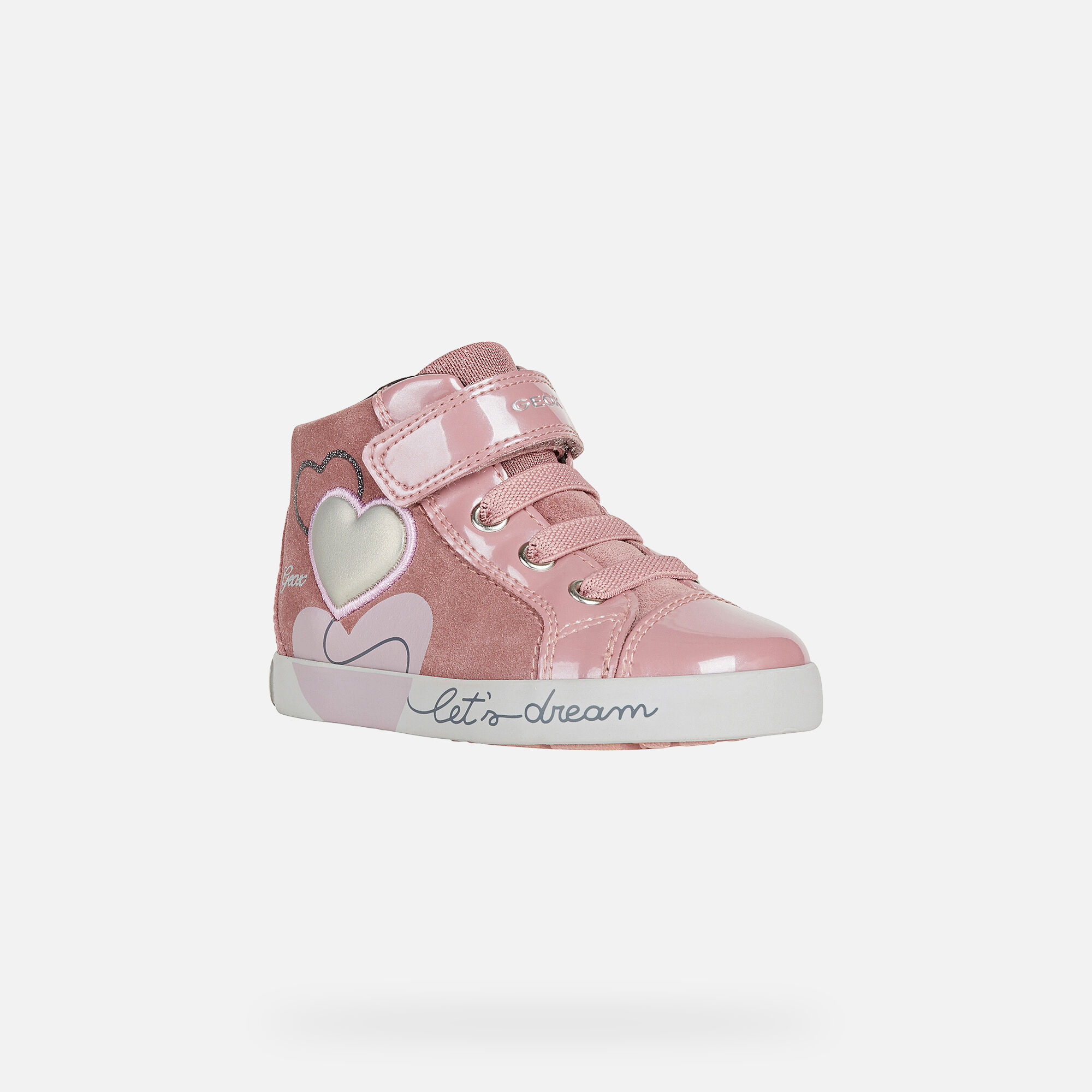 Geox® KILWI Baby girl: Pink Sneakers 