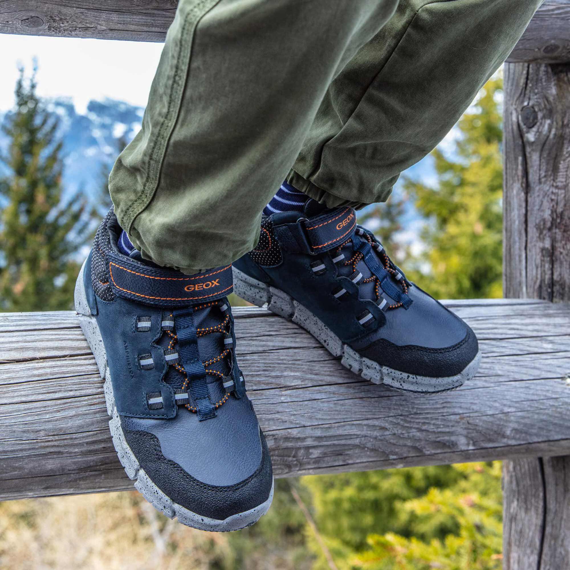 Junior Boy: Navy blue Ankle Boots | Geox