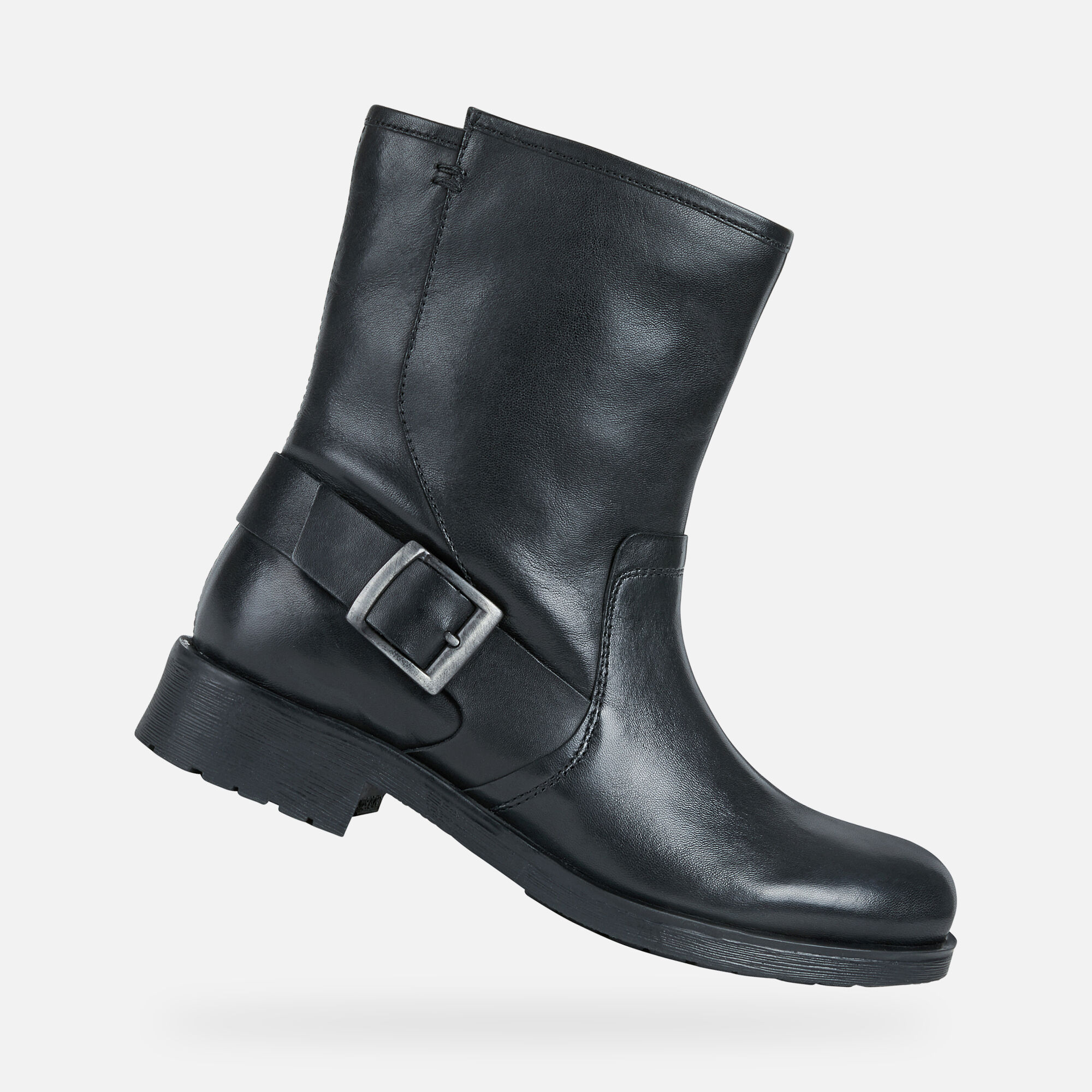 Geox® RAWELLE Woman: Black Ankle Boots 