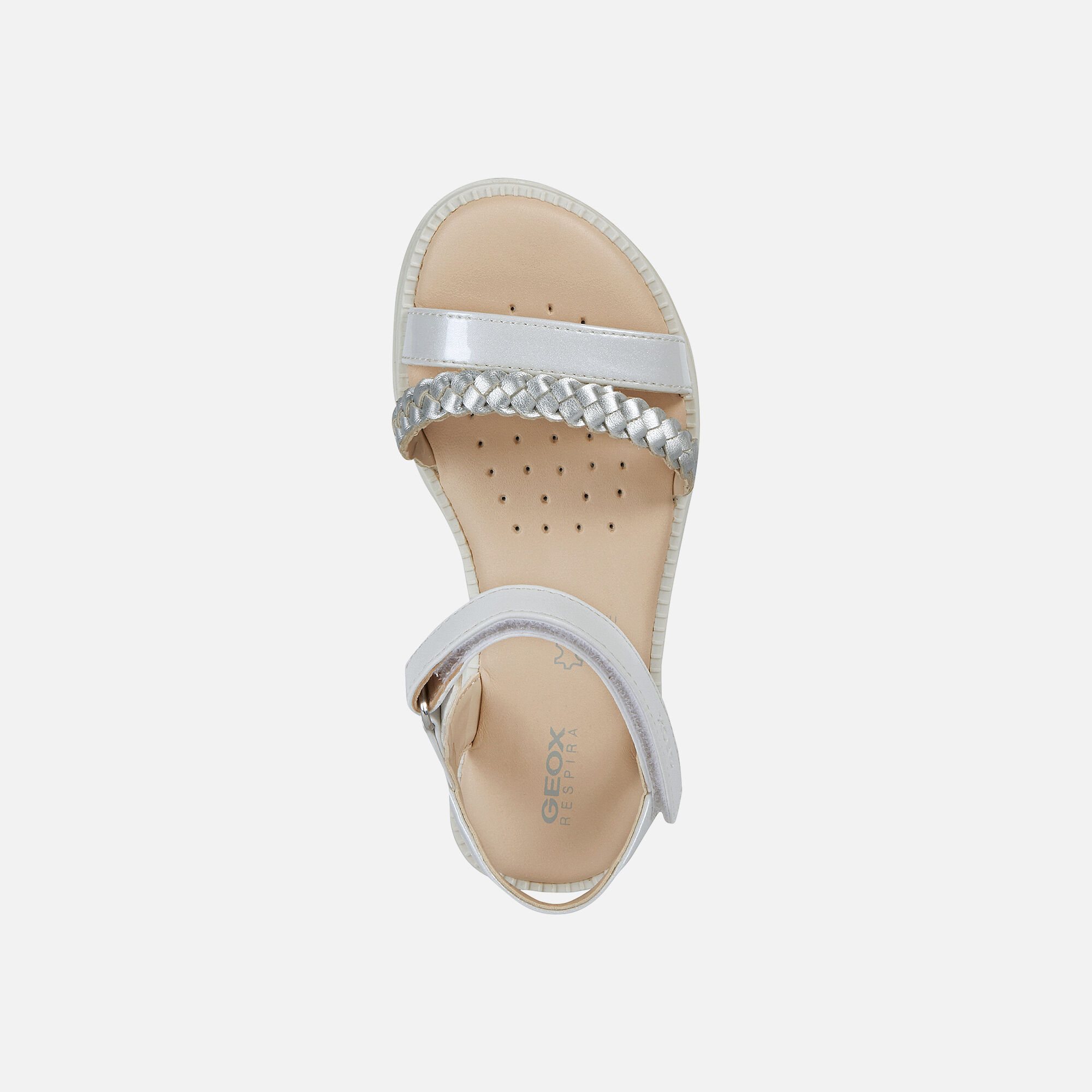 Geox KARLY Girl: White Sandals | Geox 