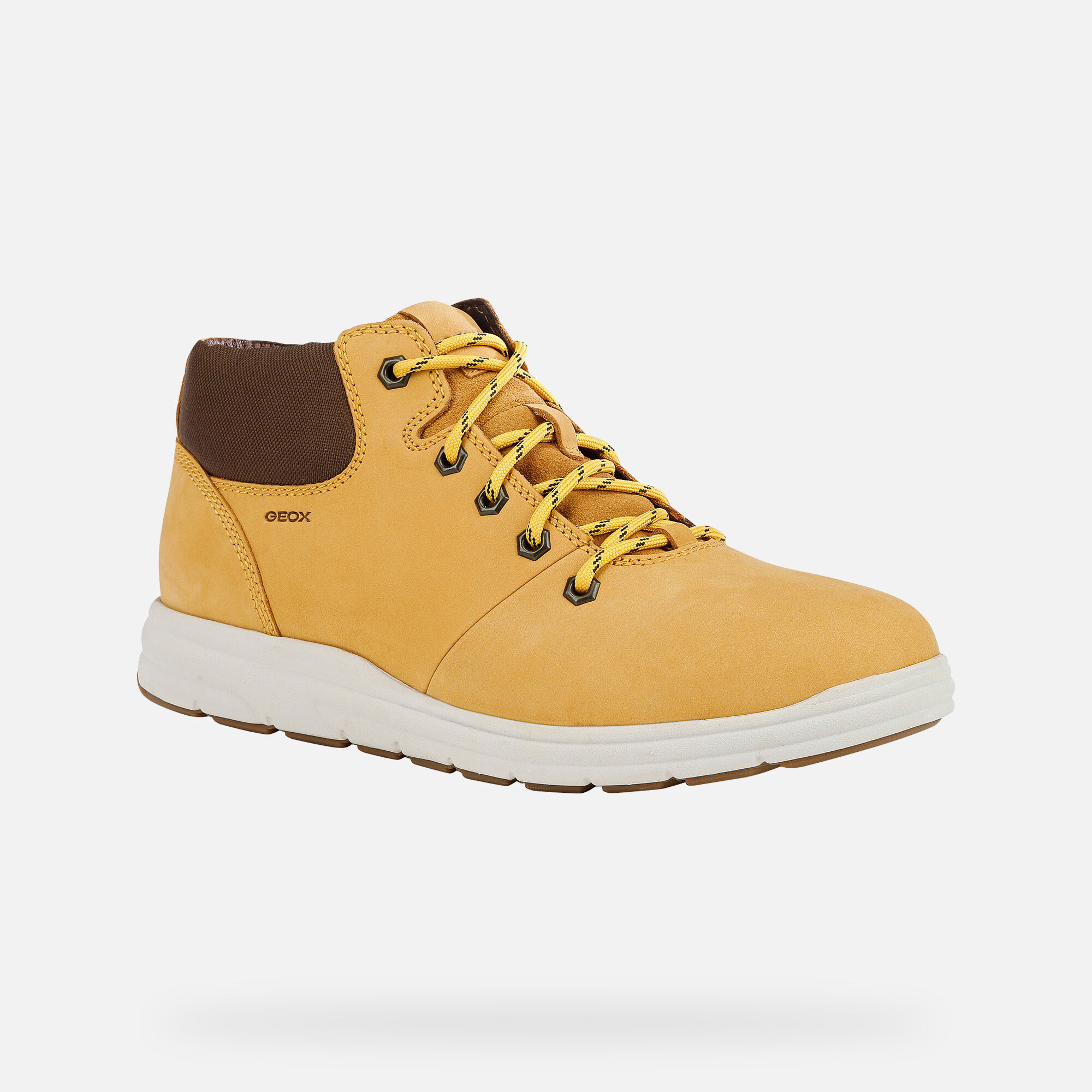 Geox® HALLSON Man: Biscuit Ankle Boots 