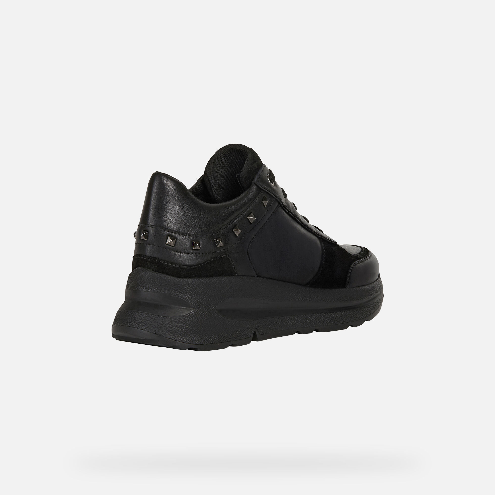 Geox® BACKSIE Woman: Black Sneakers 