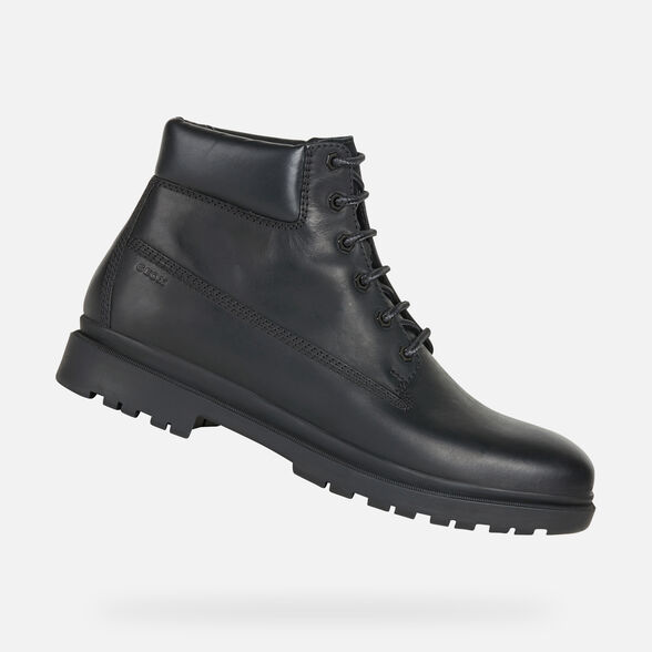 Geox® ANDALO Man: Black Ankle Boots | Geox® Online Store