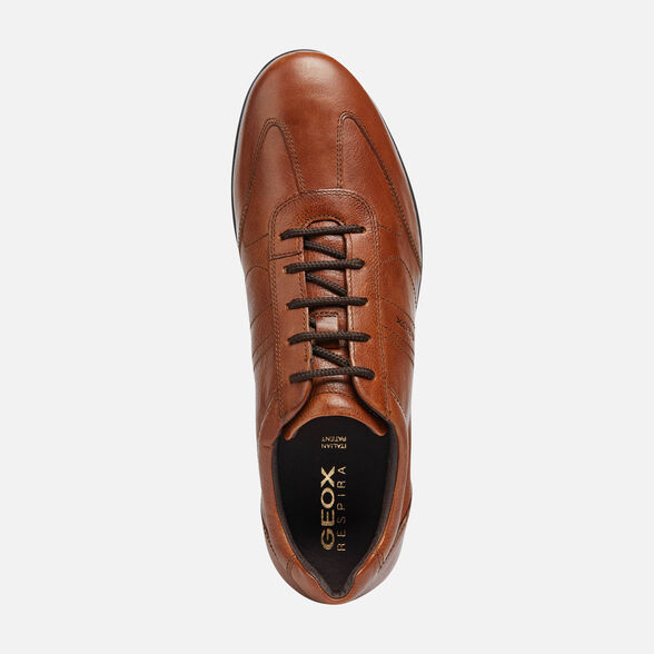 Boos worden heks Zijdelings Geox® SYMBOL Man: Roast chestnut Shoes | Geox® Online Store
