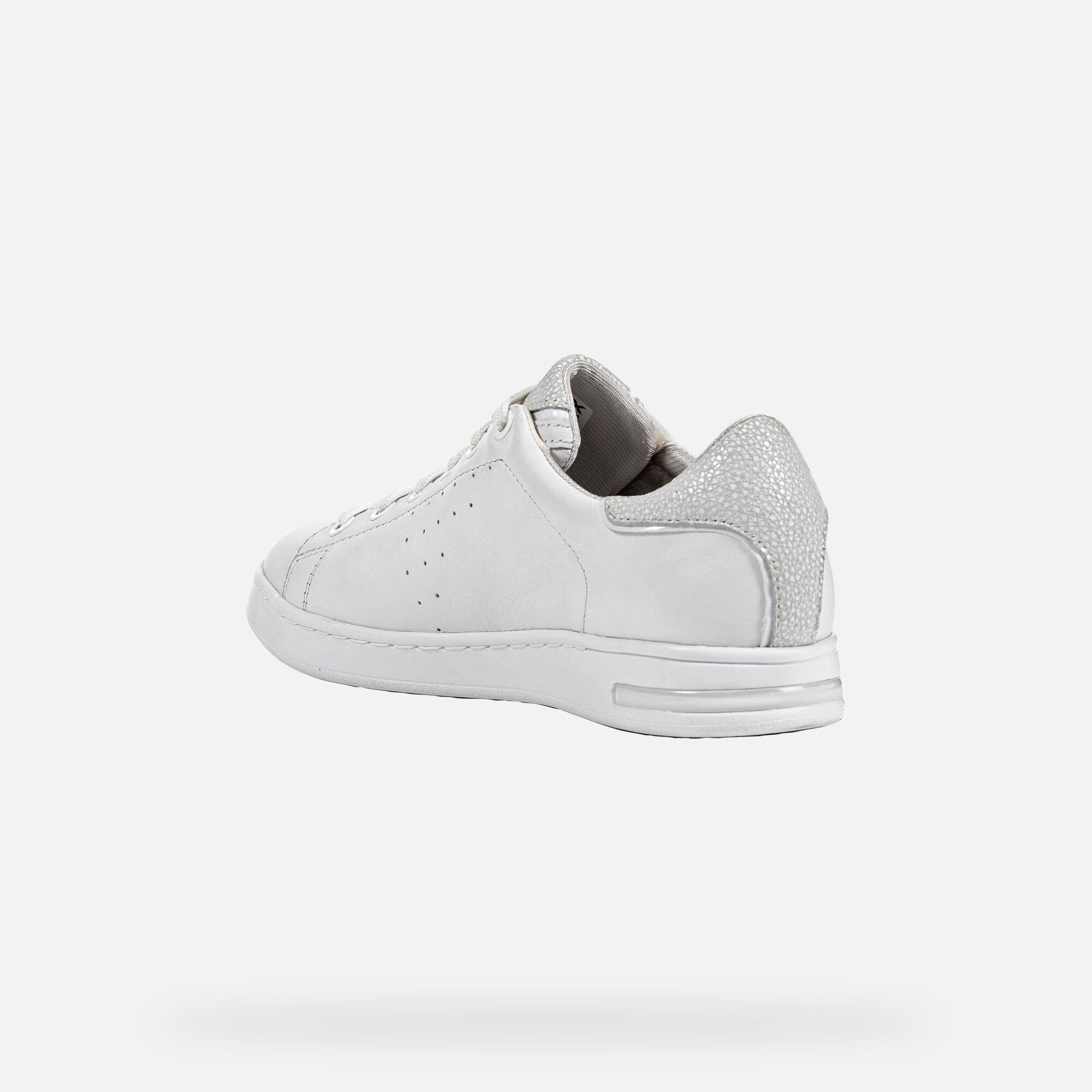 Geox® JAYSEN Woman: White Sneakers 