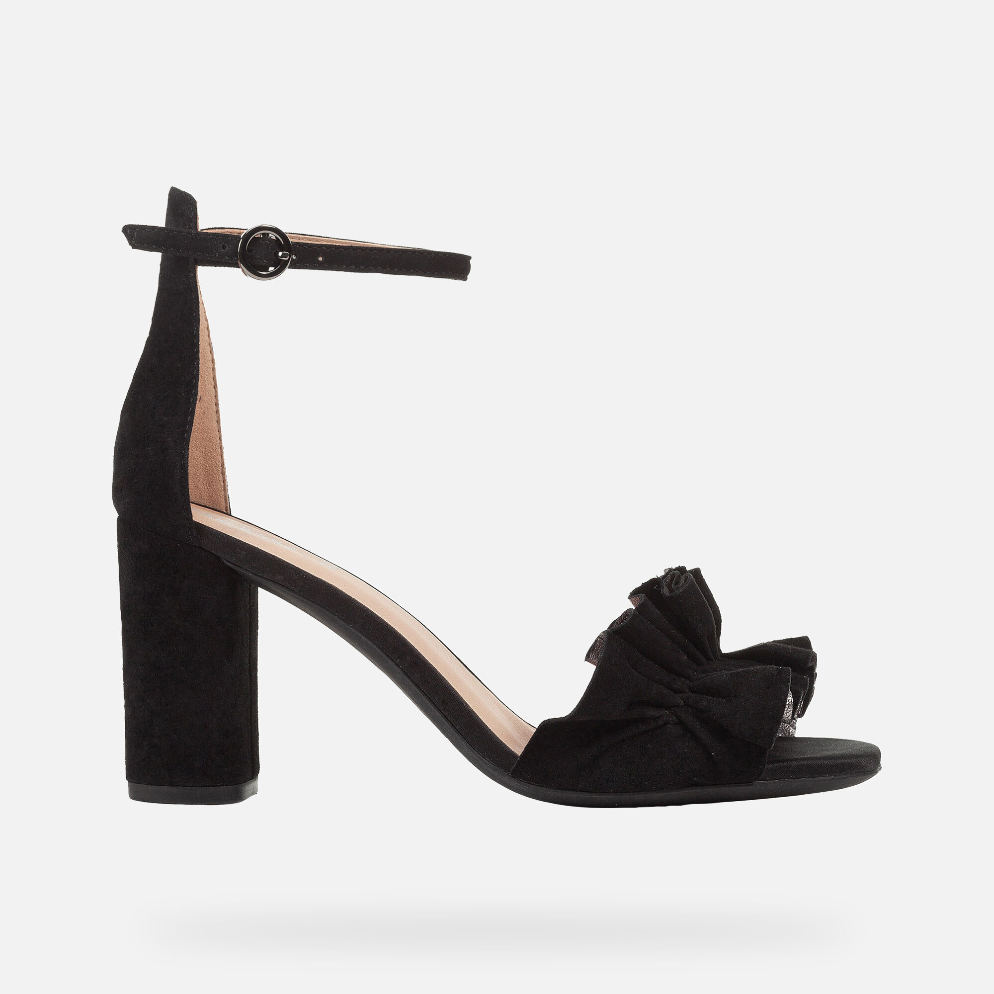 geox black heels