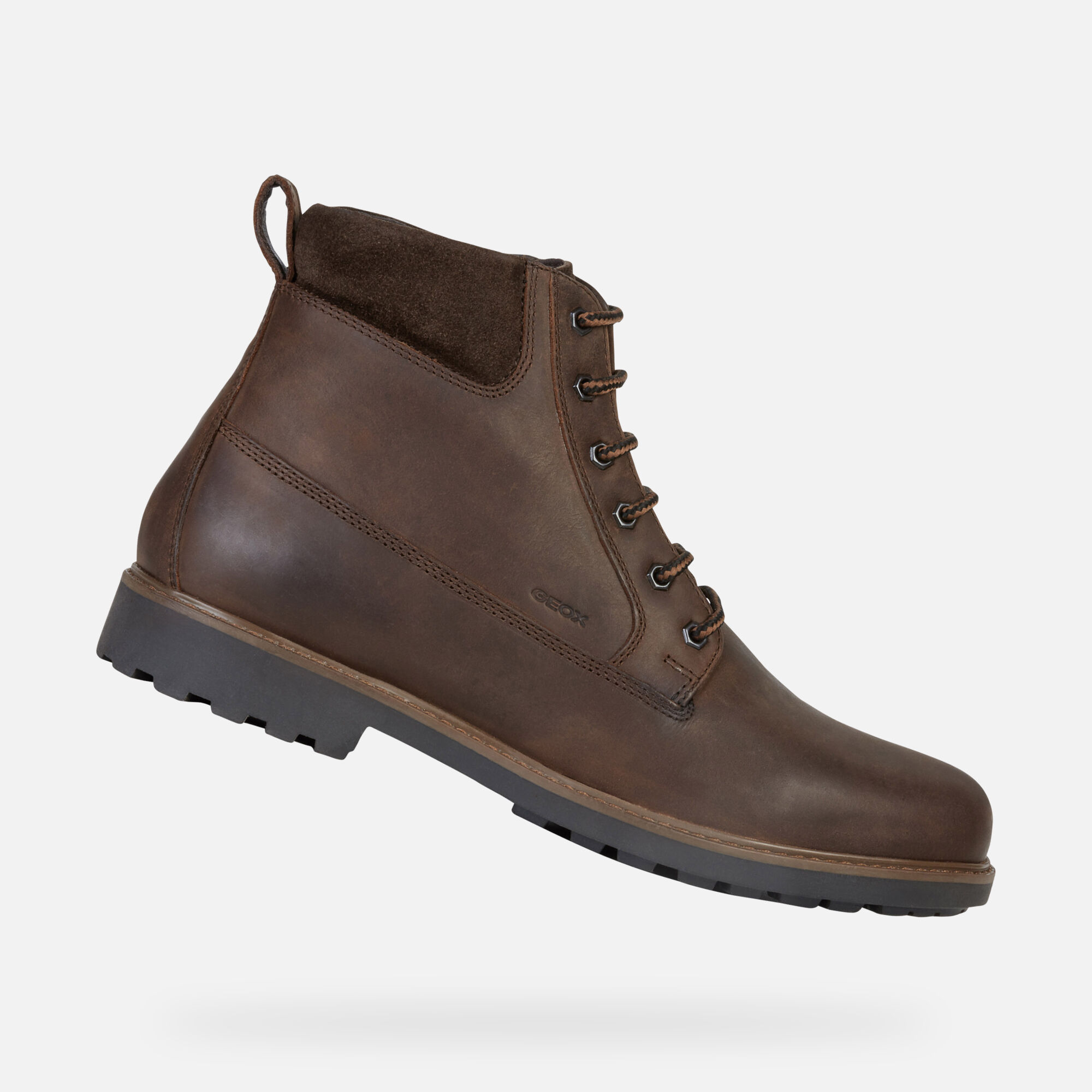 Dark coffee Ankle Boots | Geox 
