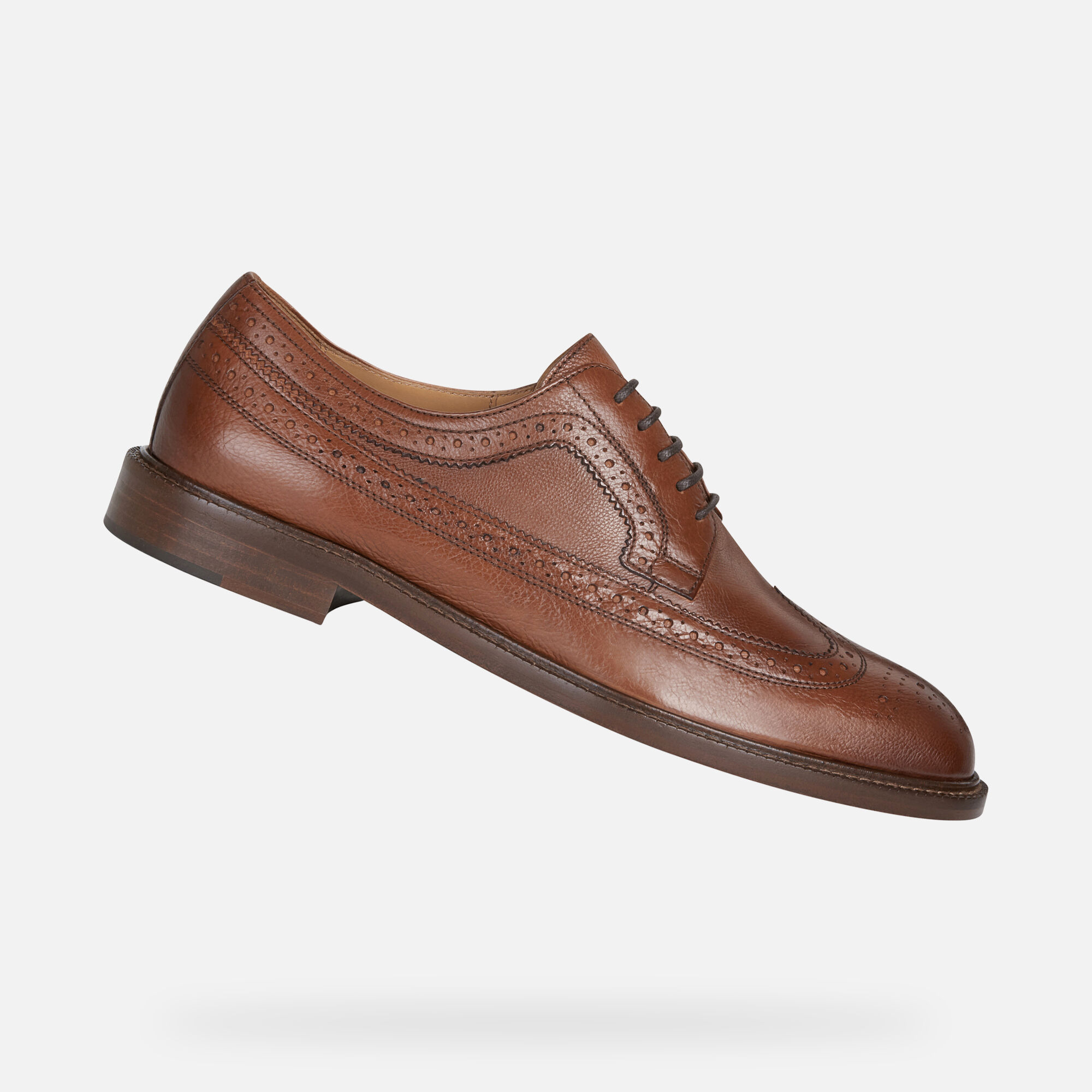 Geox® ARTENOVA Man: Light Brown Shoes 