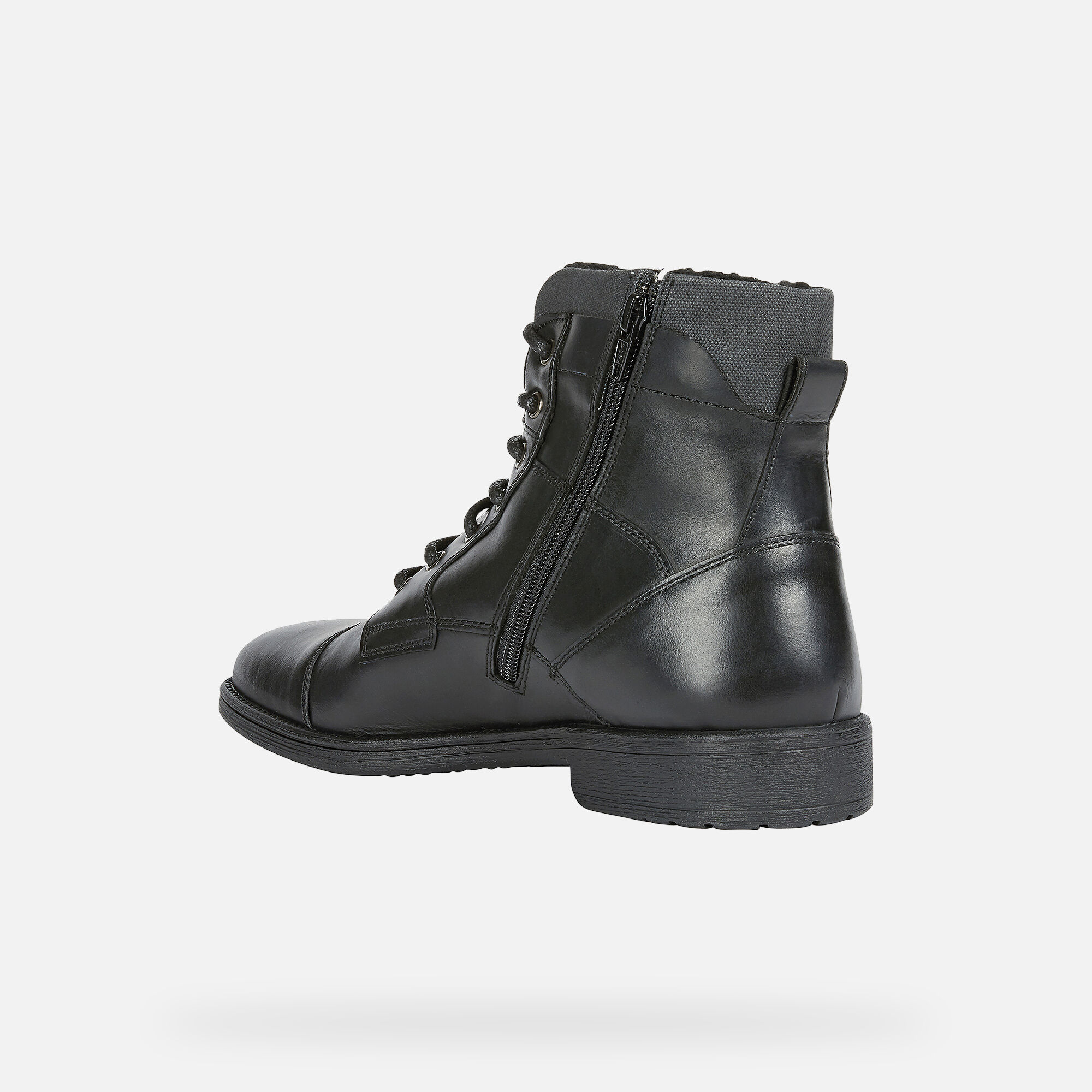 Geox® JAYLON Man: Black Ankle Boots 