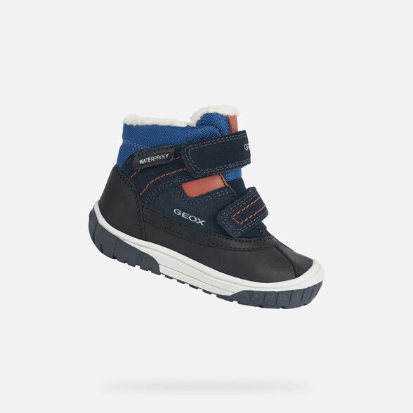 lade Anesthesie vasthoudend Geox® OMAR WPF Baby boy: Navy blue Ankle Boots | Geox®