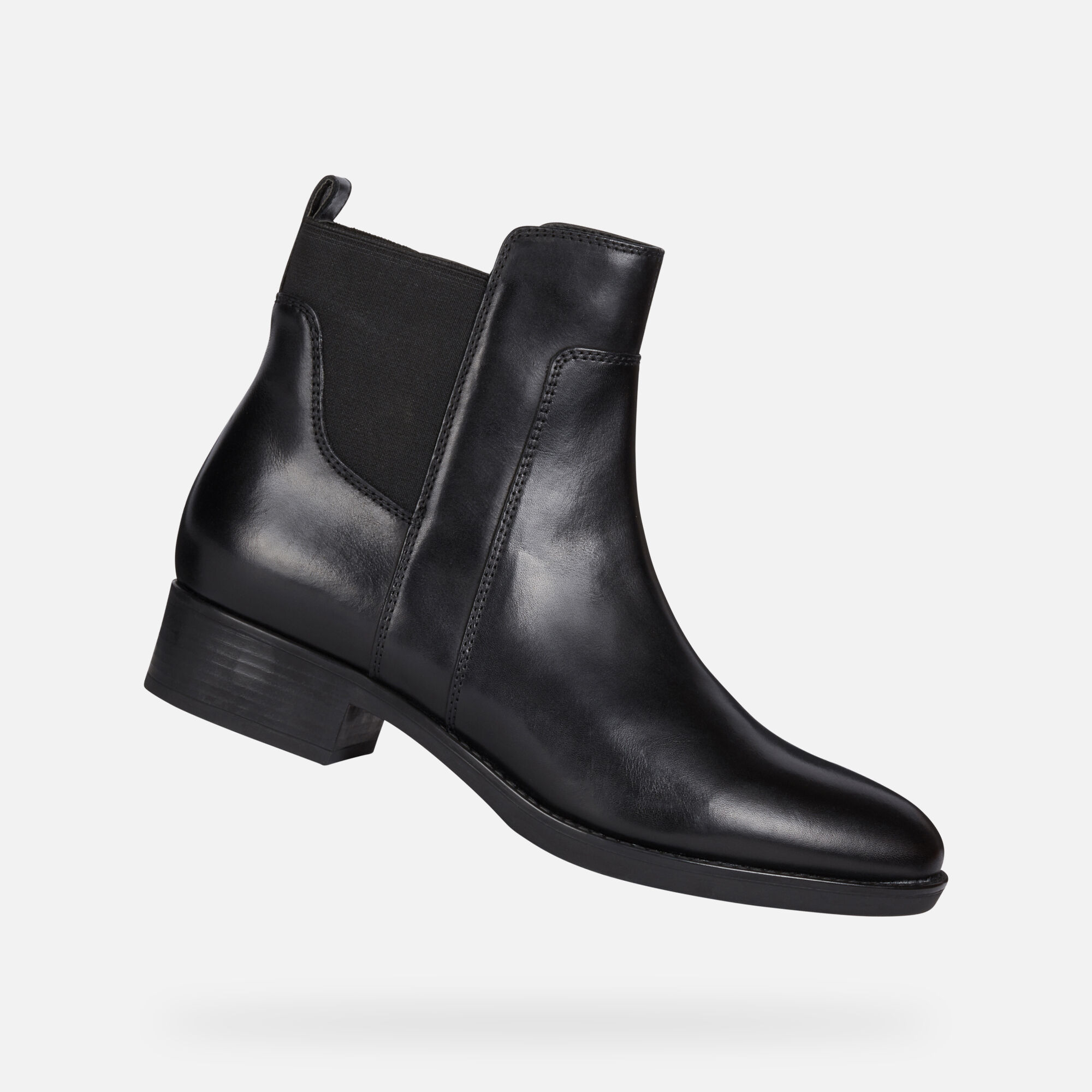 Geox® FELICITY Woman: Black Ankle Boots 
