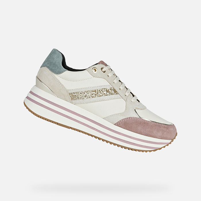 geox platform sneakers
