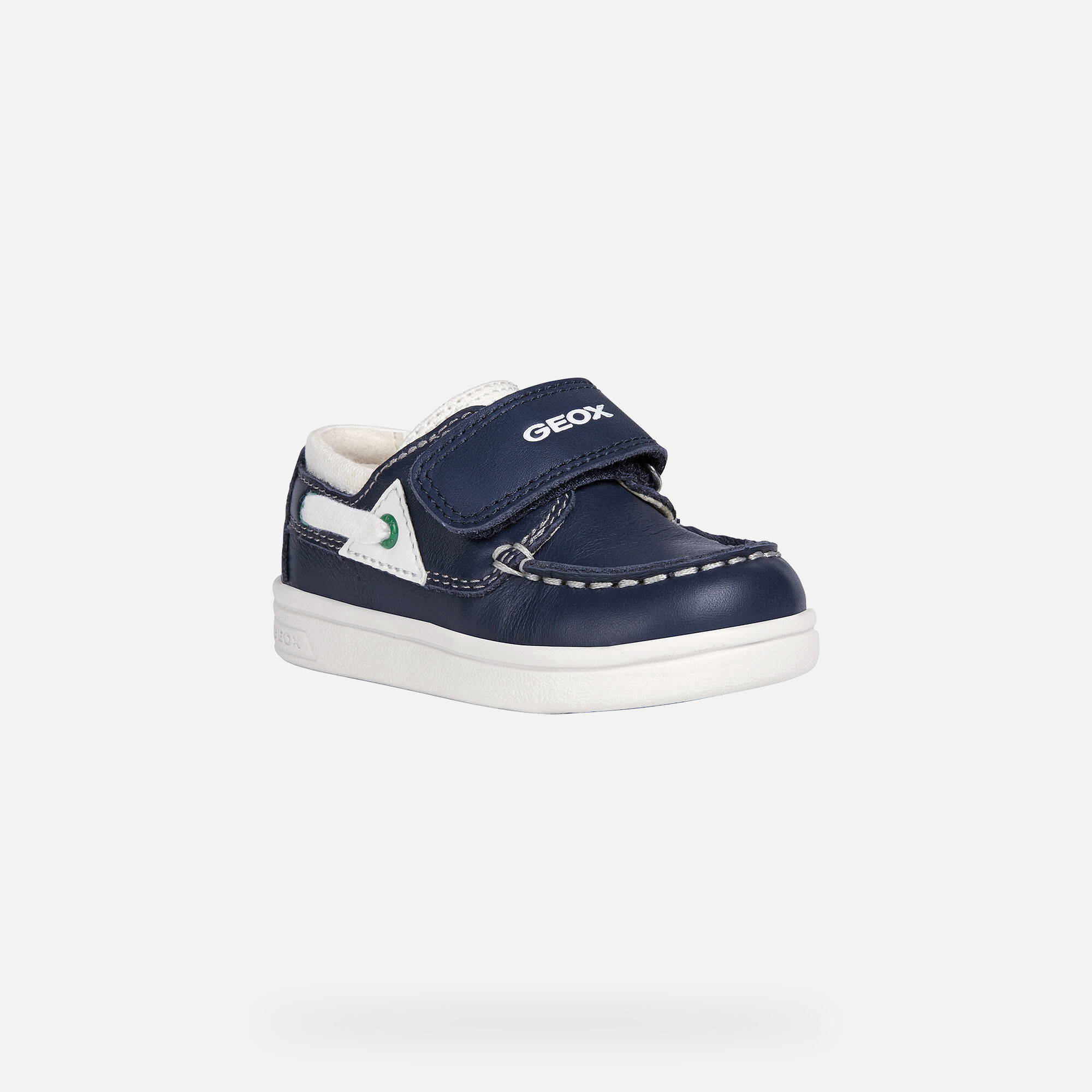 navy baby loafers