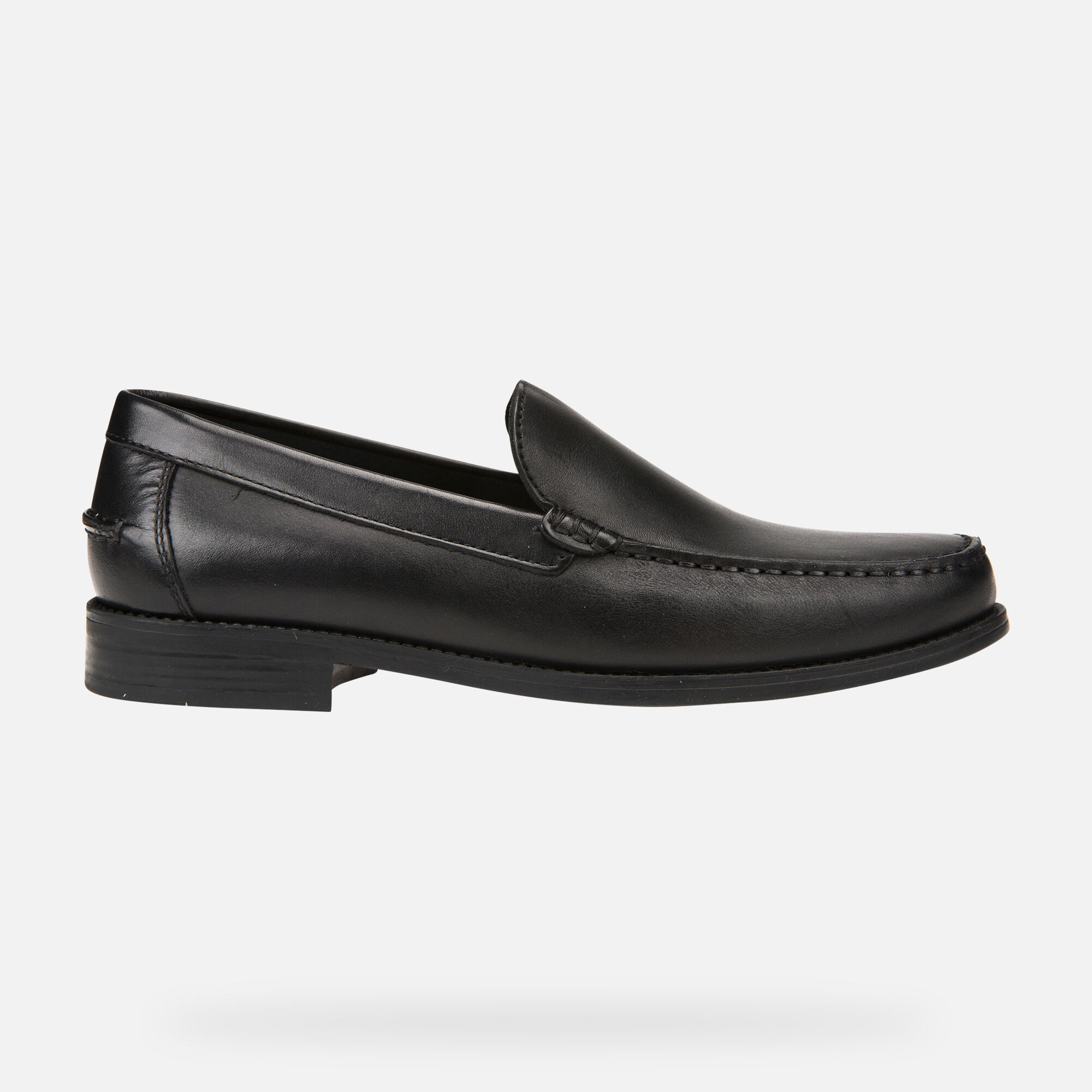 Geox® NEW DAMON Man: Black Loafers 
