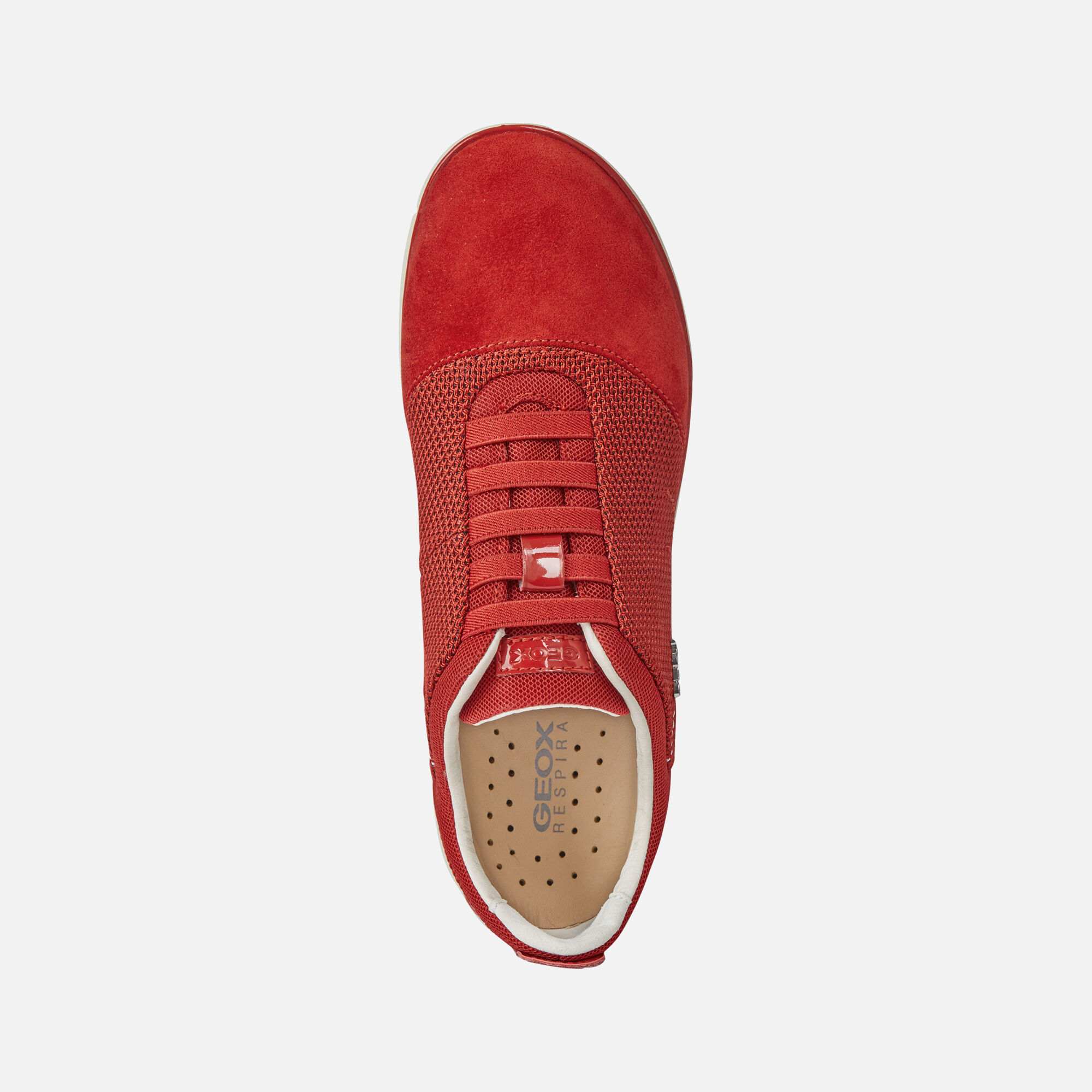 Geox NEBULA Woman: Red Sneakers | Geox 