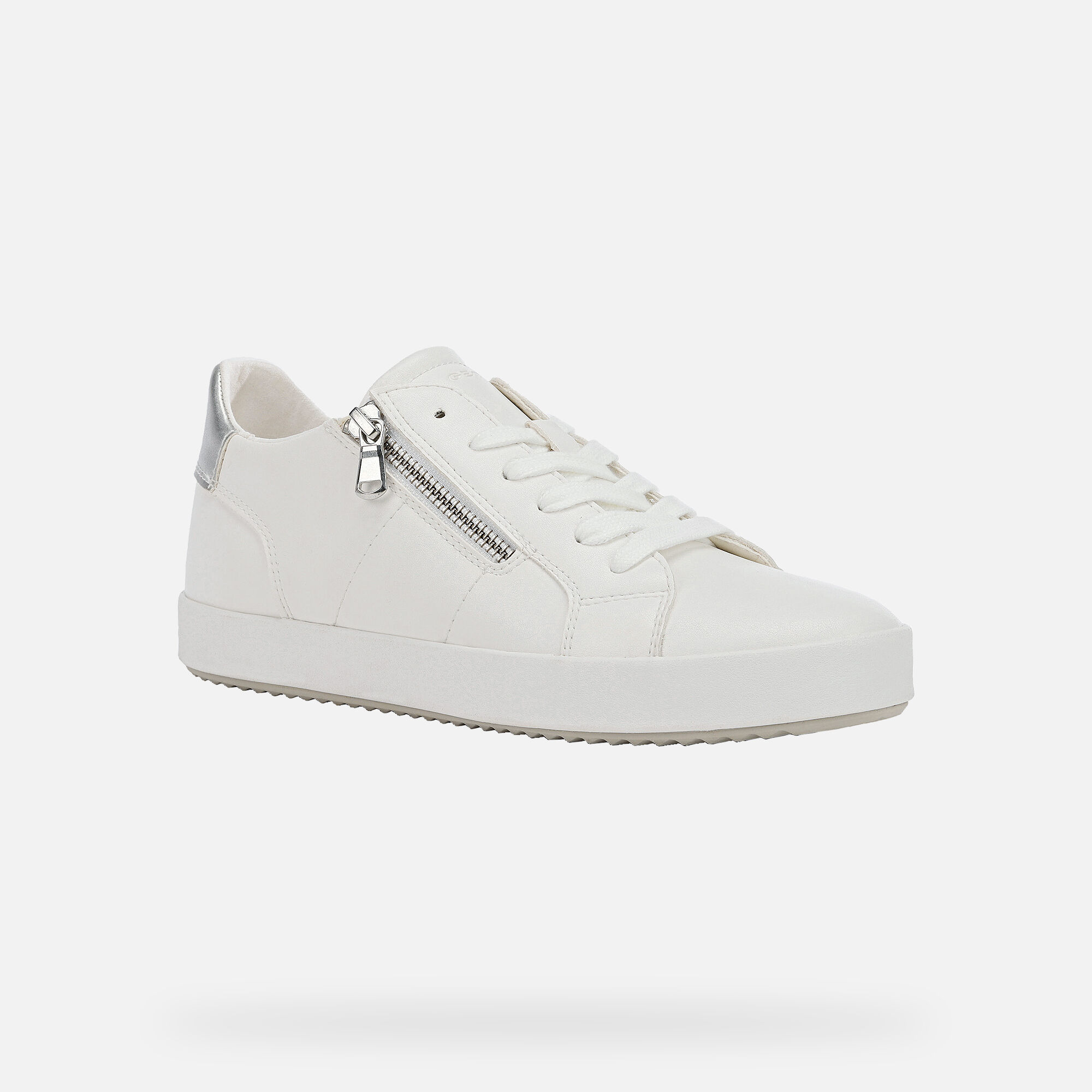 Geox® BLOMIEE Woman: White Sneakers 