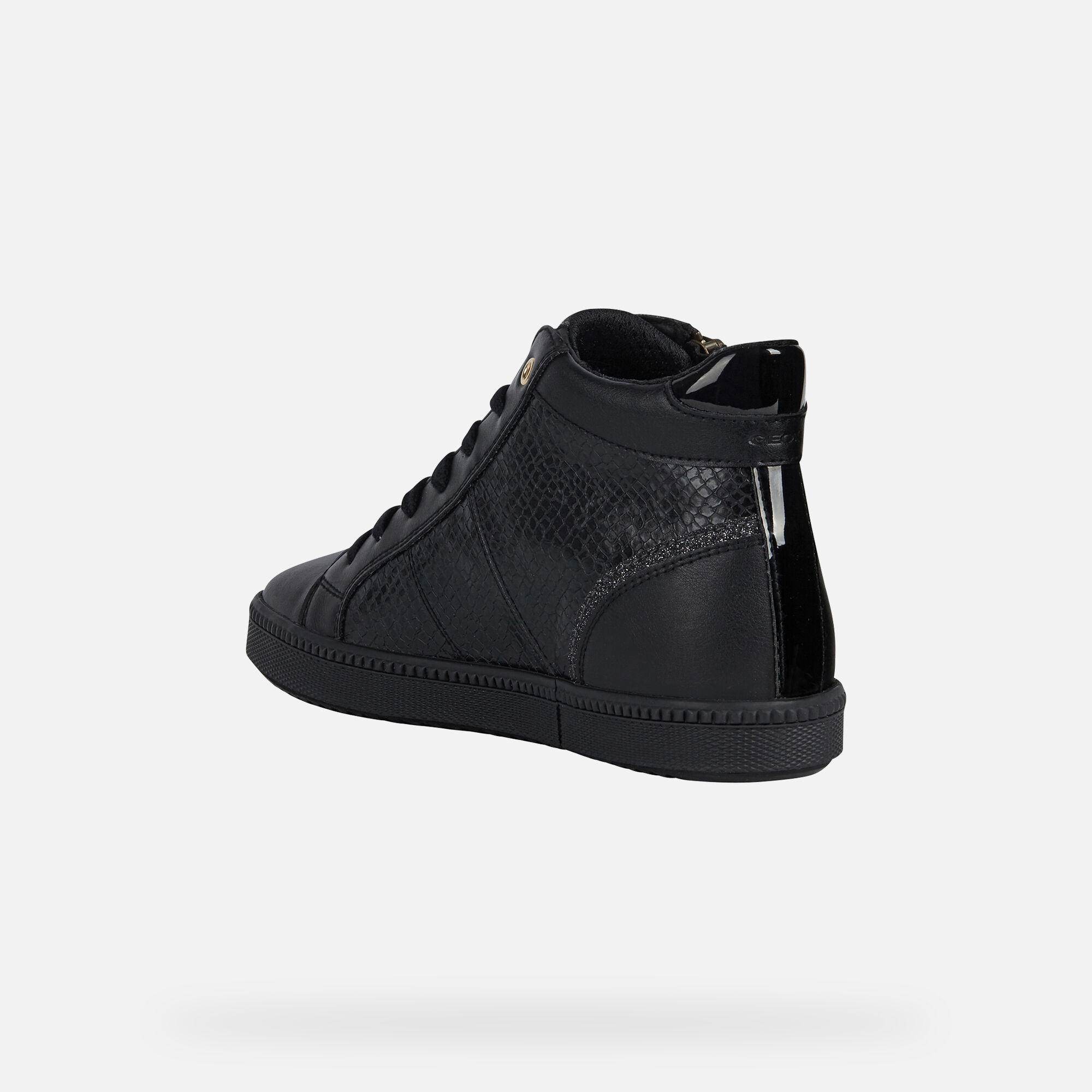 Geox® BLOMIEE Woman: Black Sneakers 