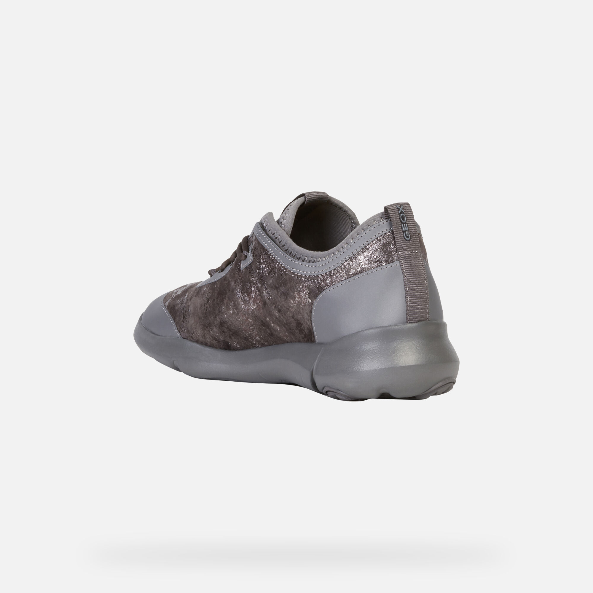 Geox NEBULA X Woman: Grey Sneakers 