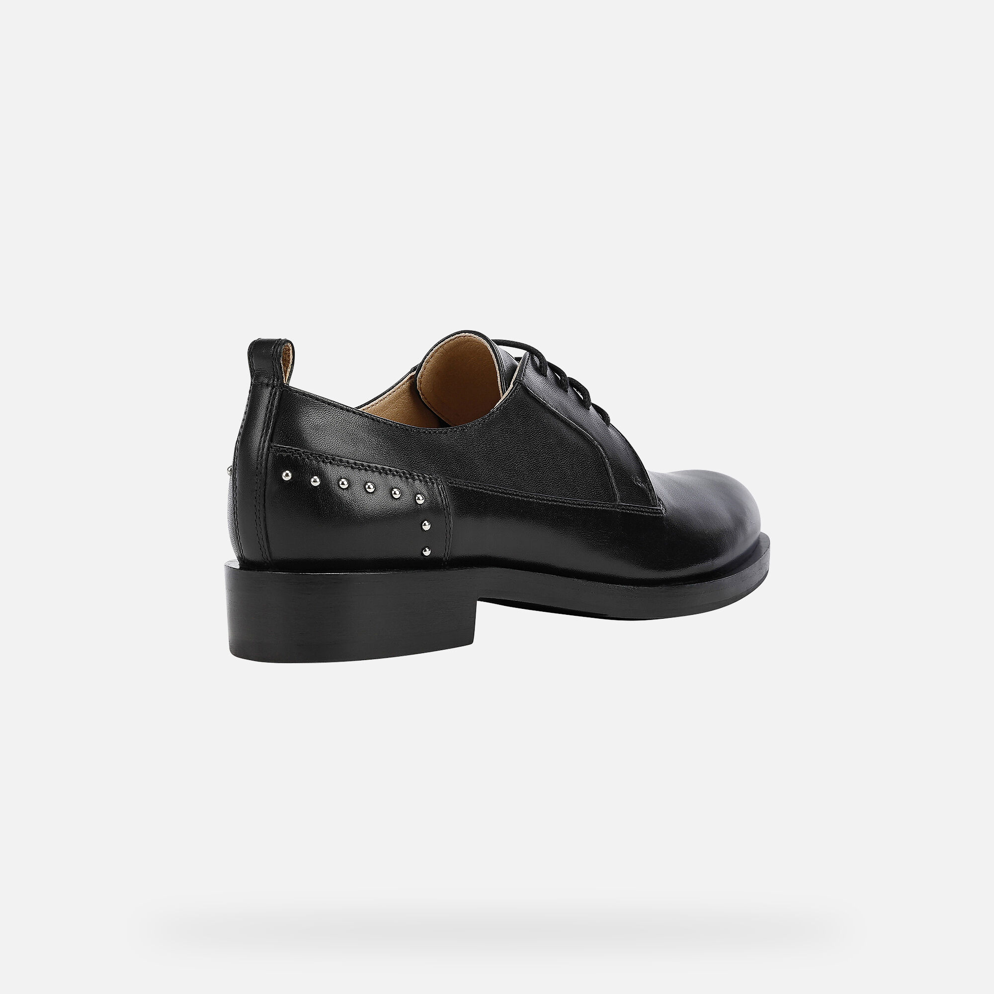 Geox® BROGUE S Woman: Black Shoes 