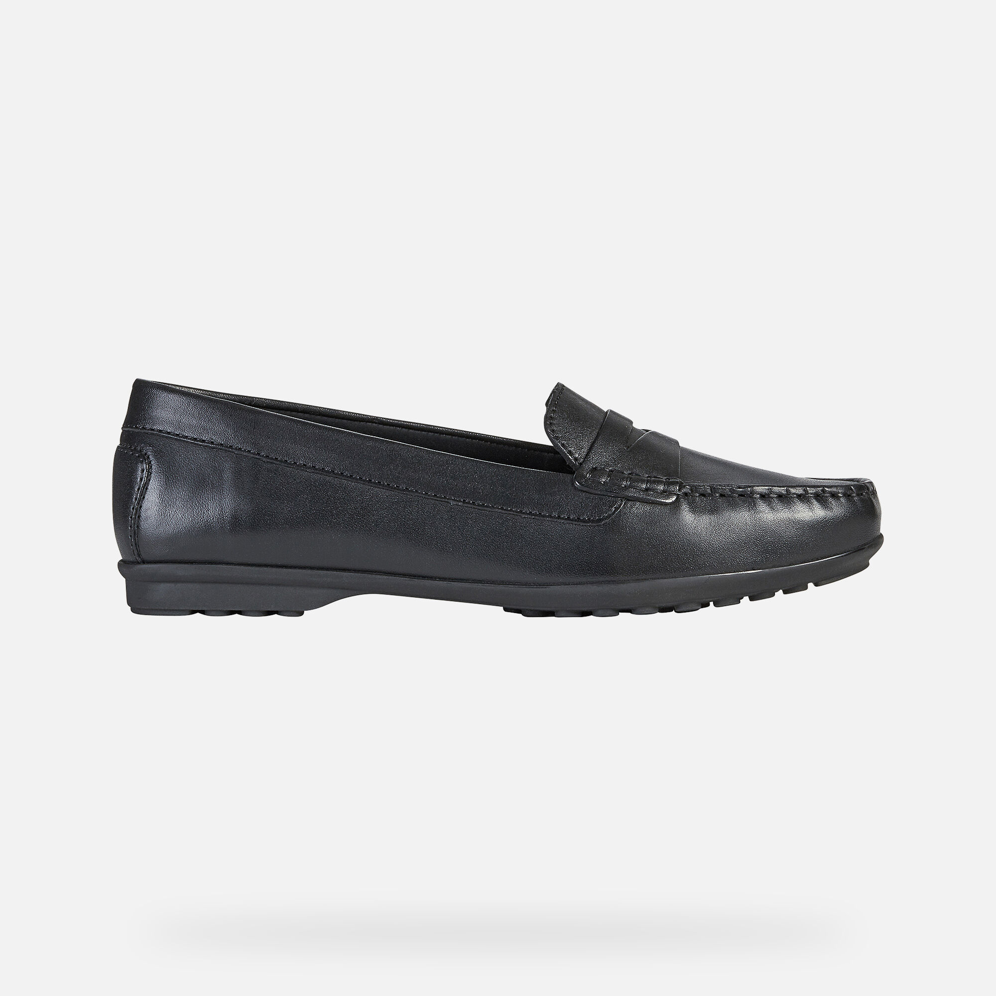 Geox® ELIDIA Woman: Black Loafers 
