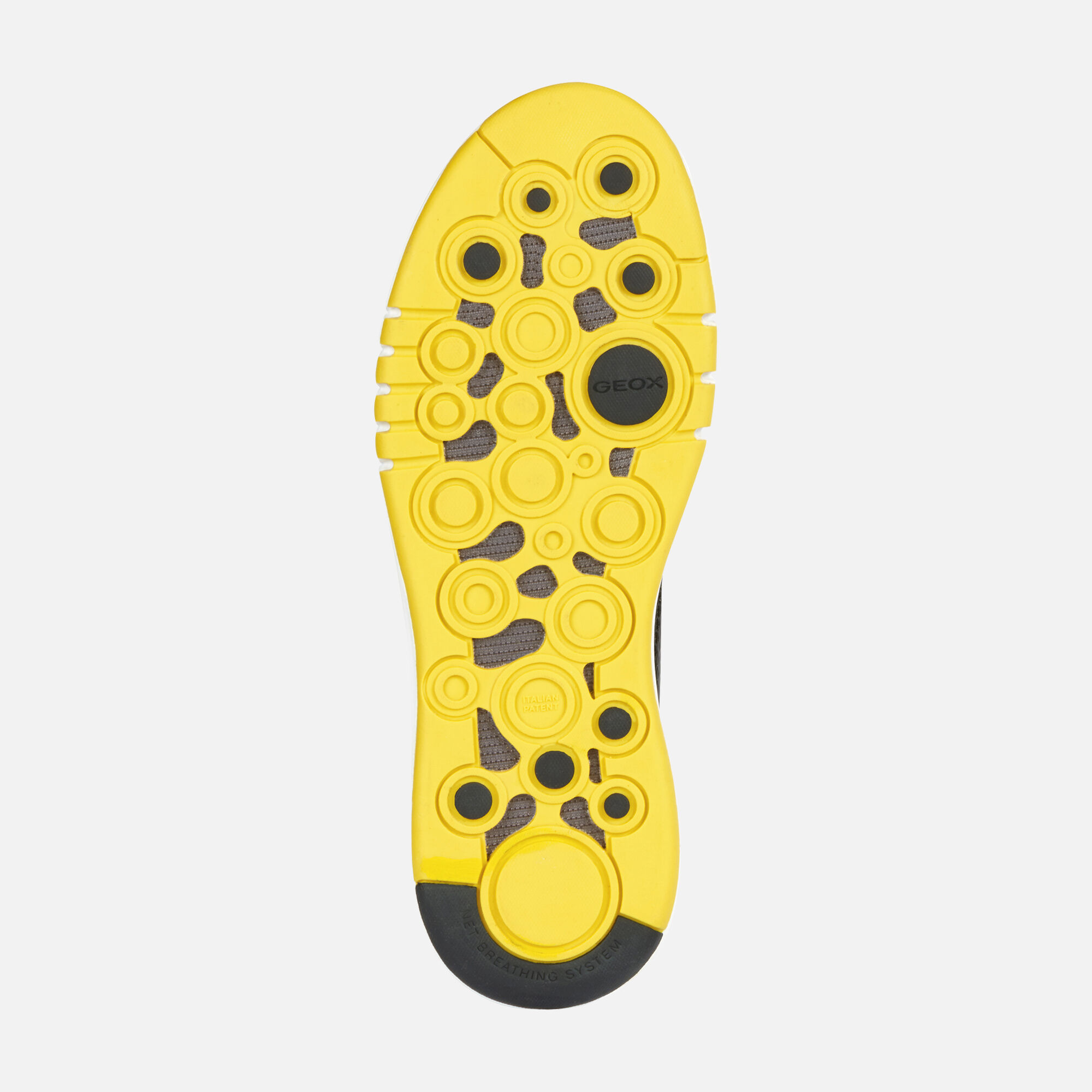 Geox AERANTIS Man: Yellow Sneakers 