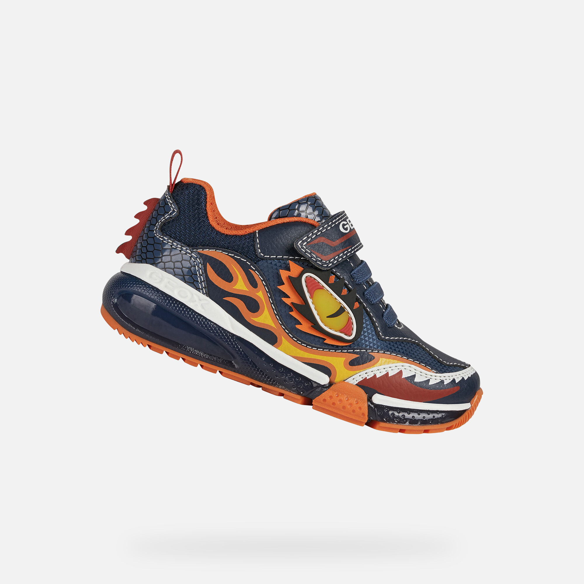 geox orange shoes