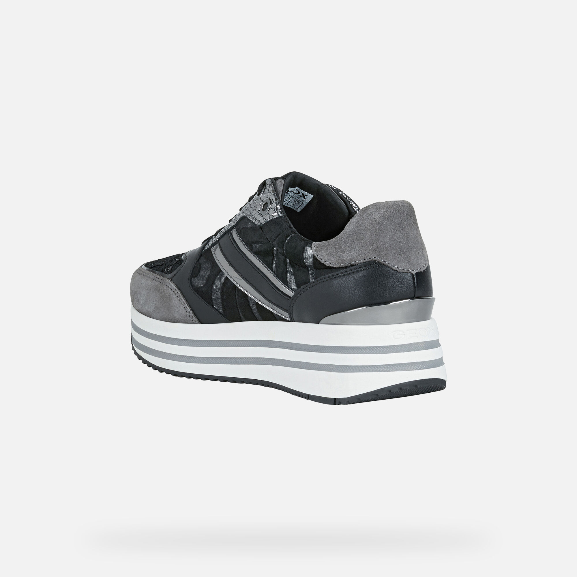 geox platform sneakers