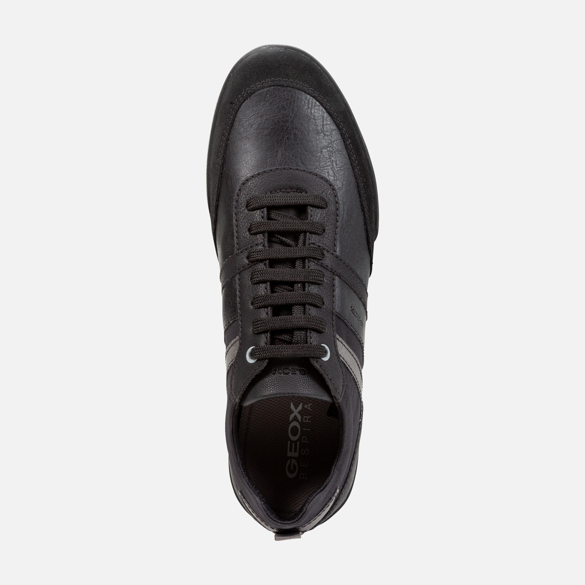 Geox® KRISTOF Man: Black Sneakers 