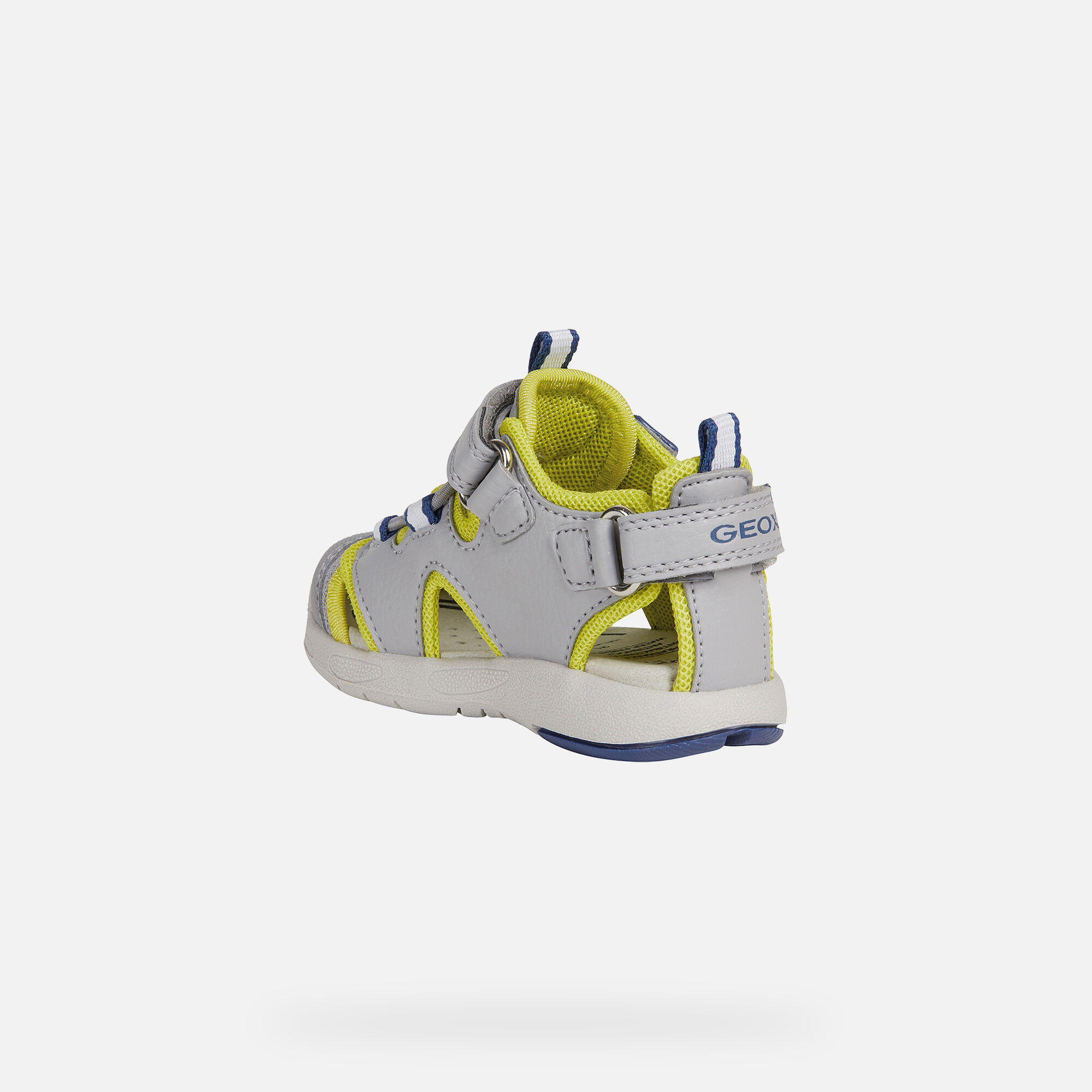 Geox MULTY BABY Boy: Grey Sandals 