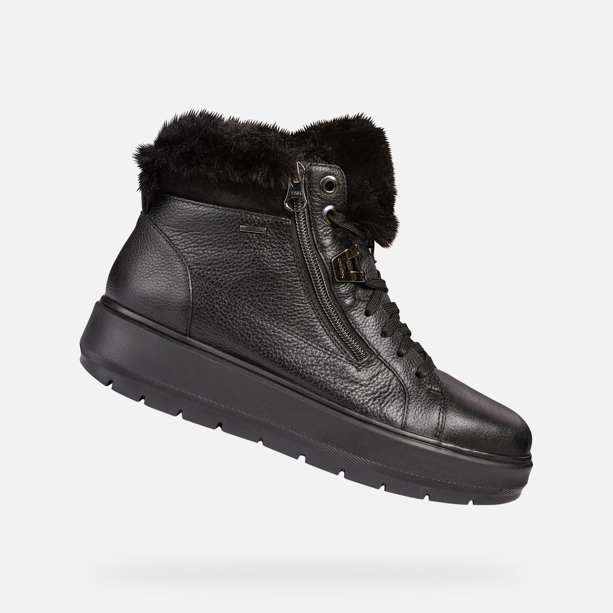 Geox® KAULA B ABX Woman: Black Sneakers 
