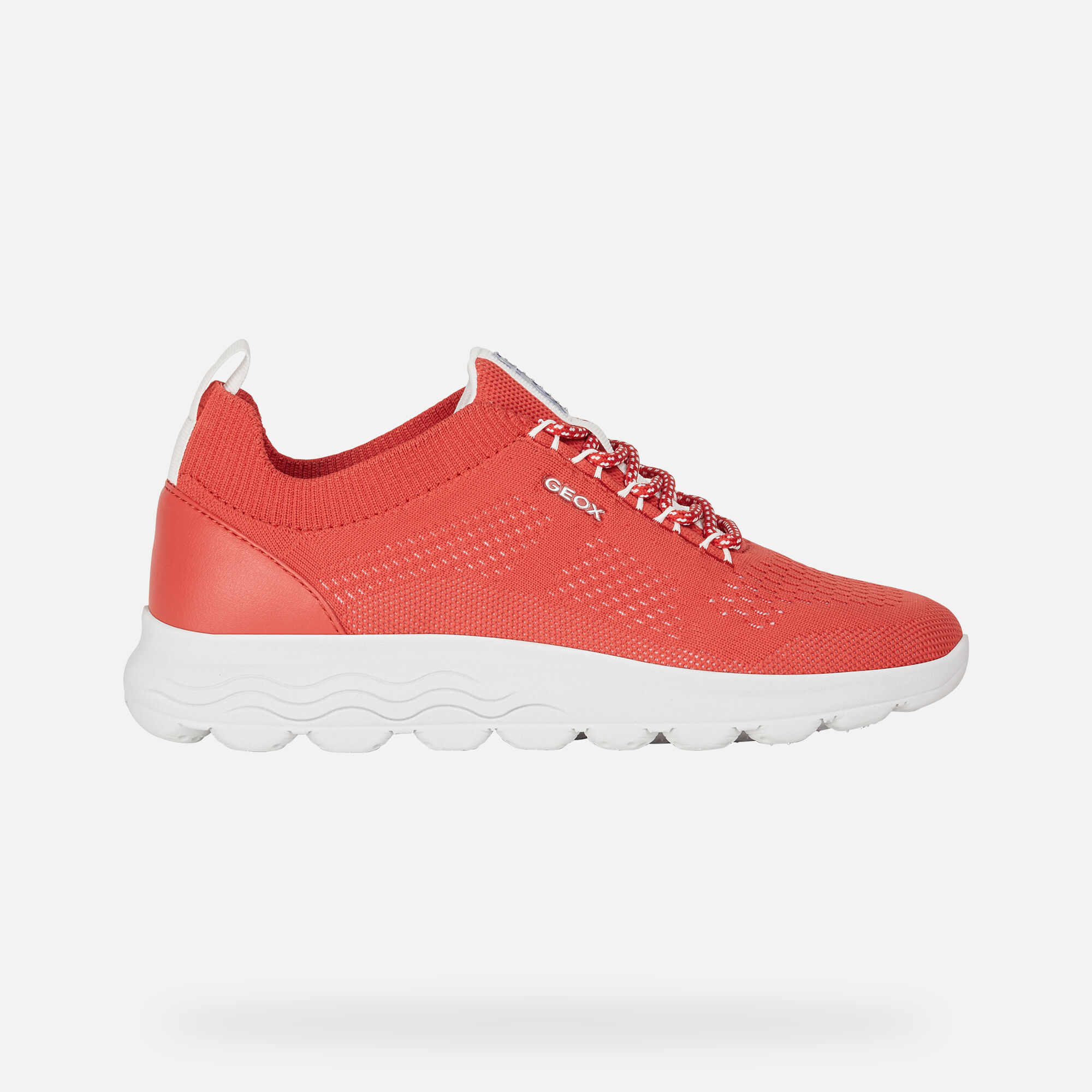 Geox® SPHERICA Woman Red Sneakers 