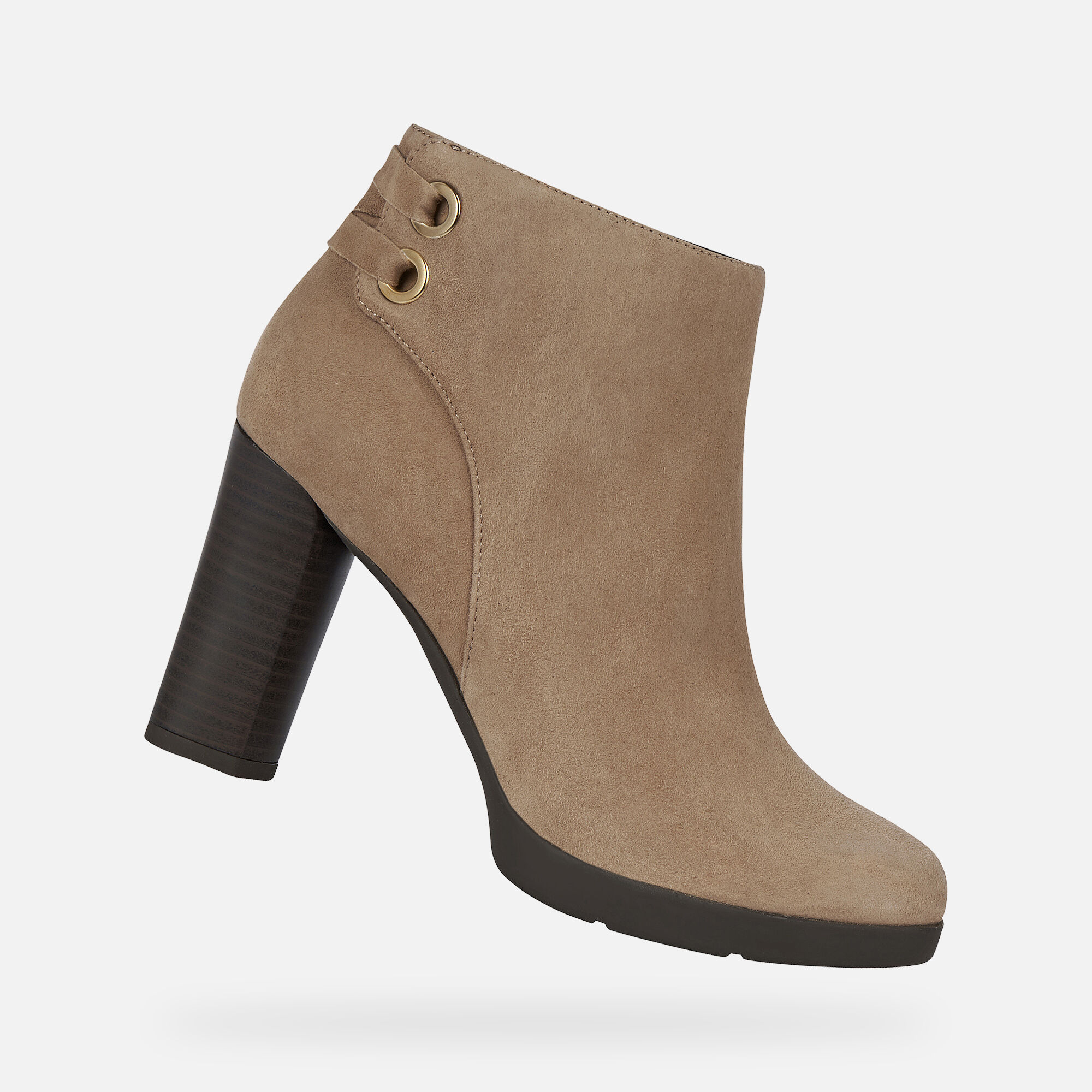 Woman: Tobacco Ankle Boots | Geox 
