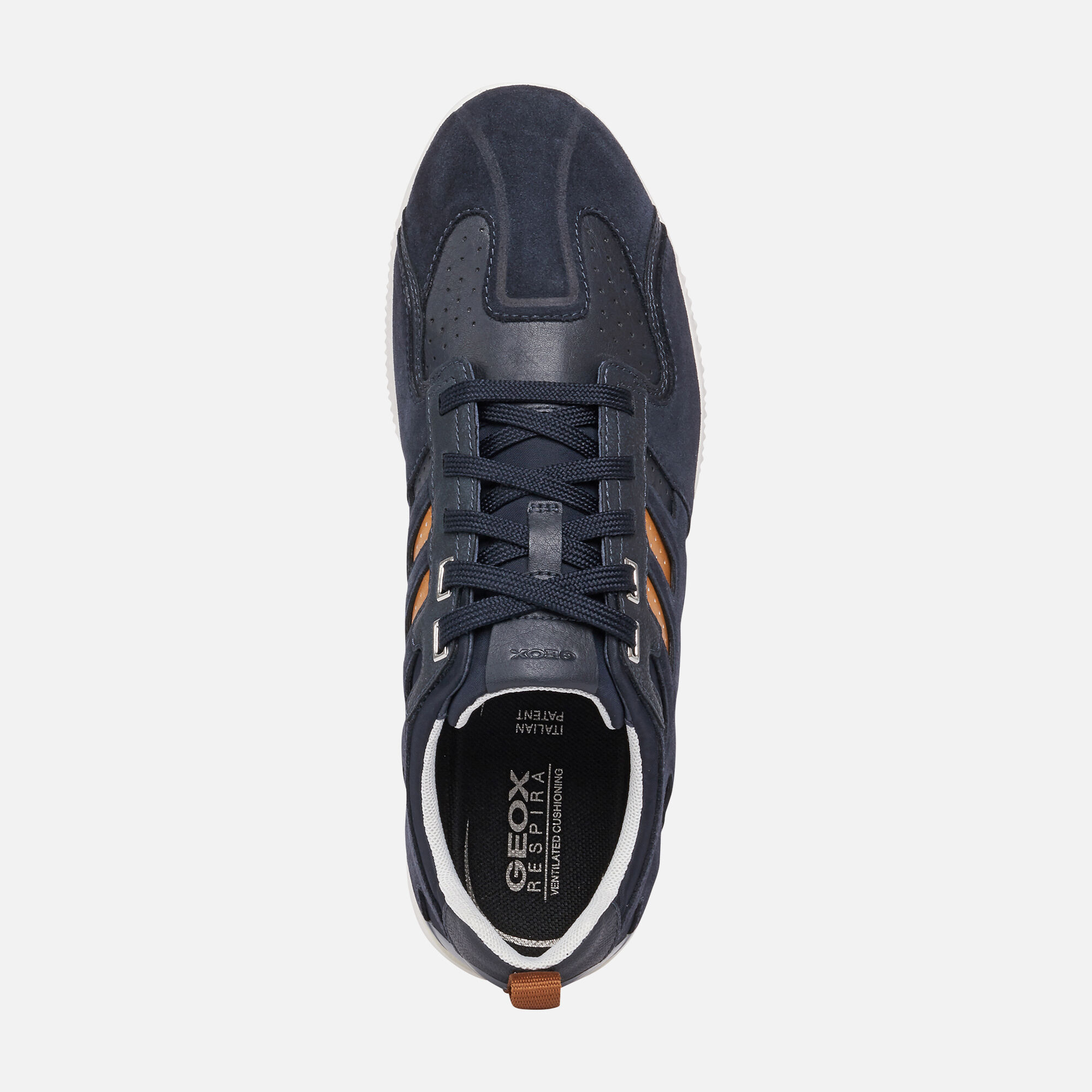 Geox® SNAKE.2 Man Navy Sneakers | Geox 